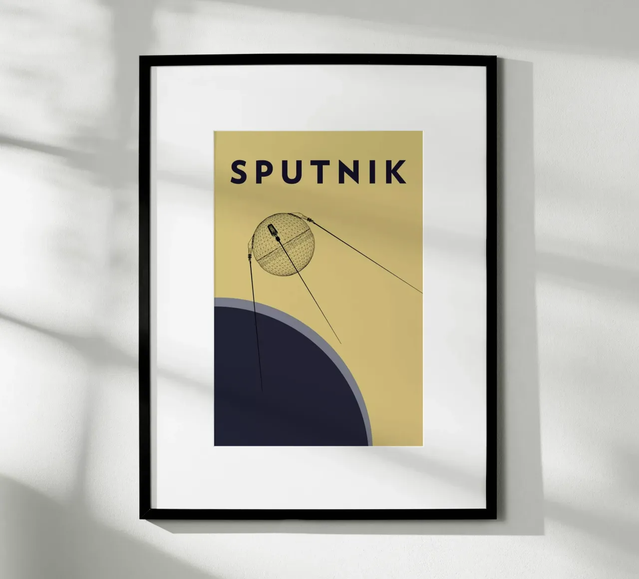 Sputnik 1 poster da Marc Schulthess