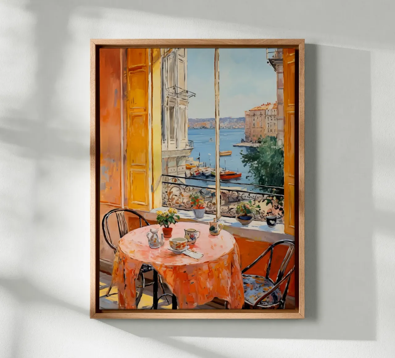 Window Sill tela con Cornice a cassetta da Artsy Bessy