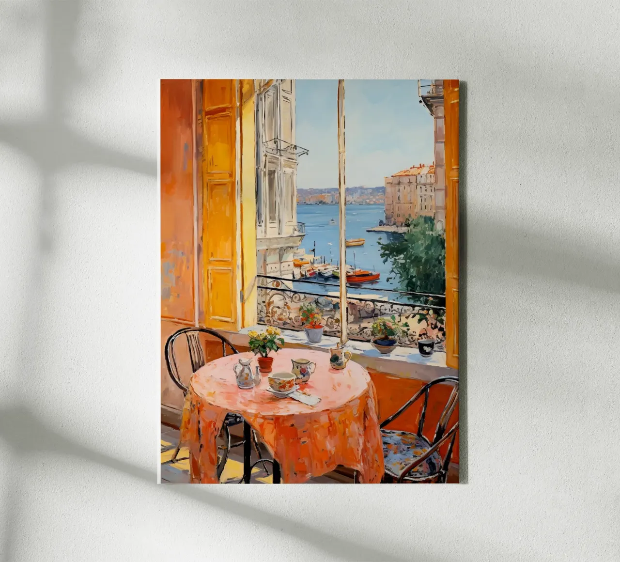 Window Sill tela con Cornice a cassetta da Artsy Bessy
