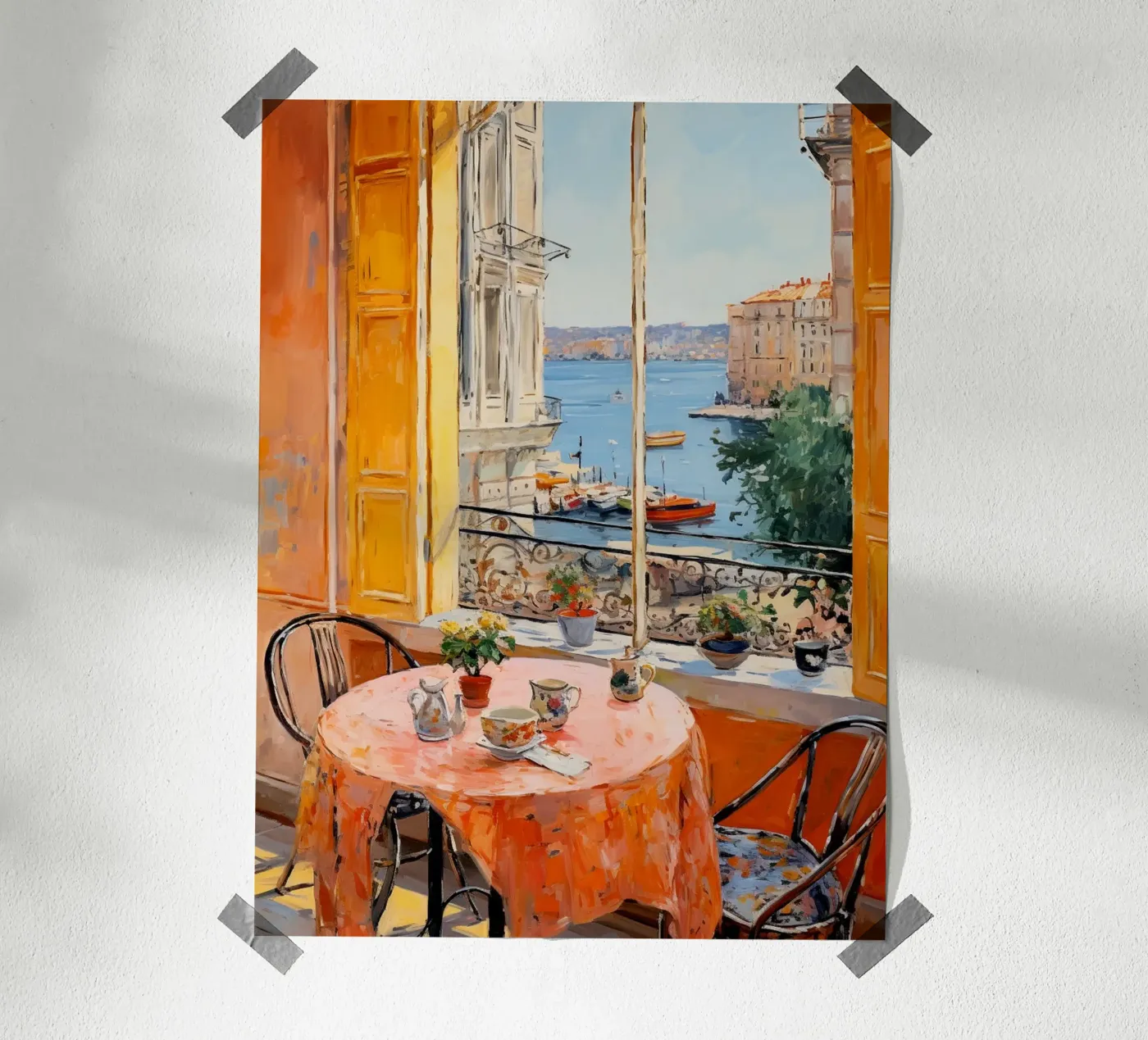 Window Sill poster da Artsy Bessy