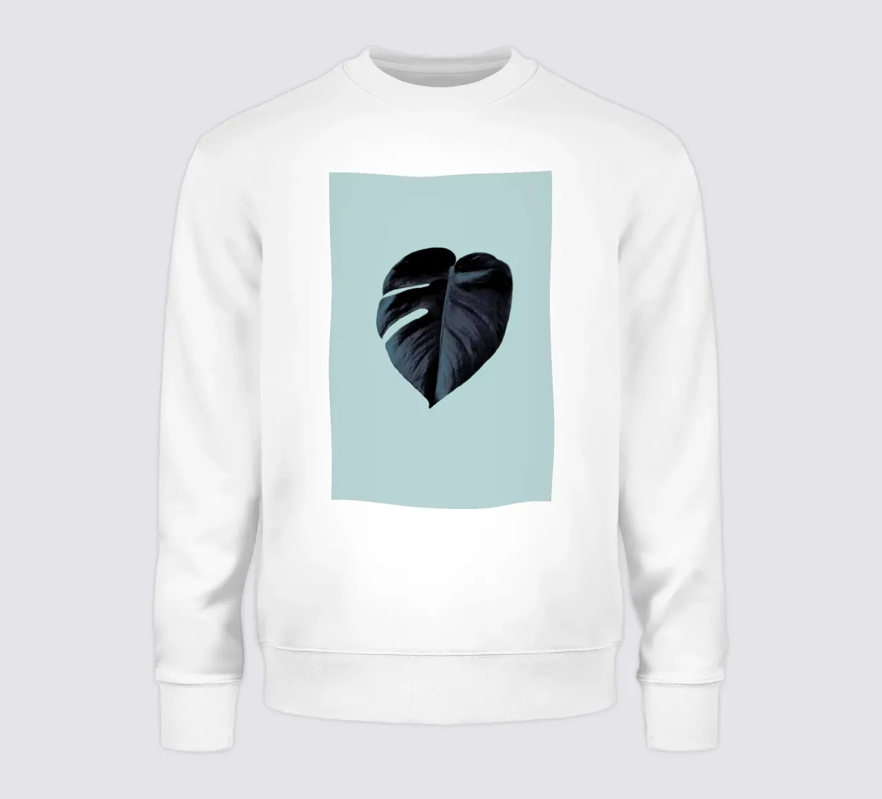 Monstera 01 Sweatshirt von Froilein Juno
