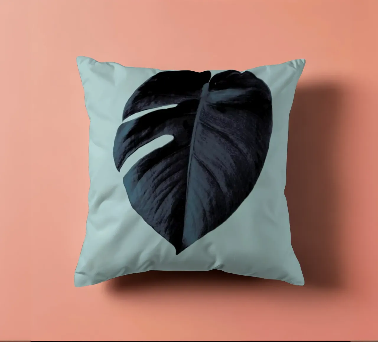 Monstera 01 cuscino da Froilein Juno
