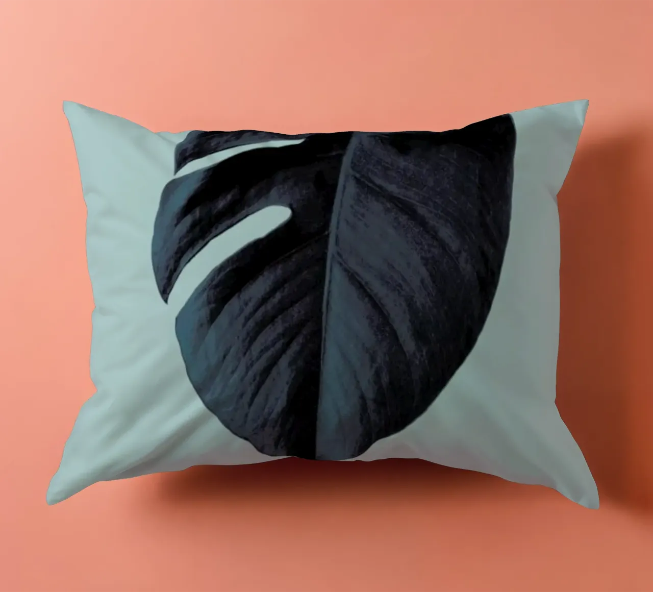 Monstera 01 cuscino da Froilein Juno