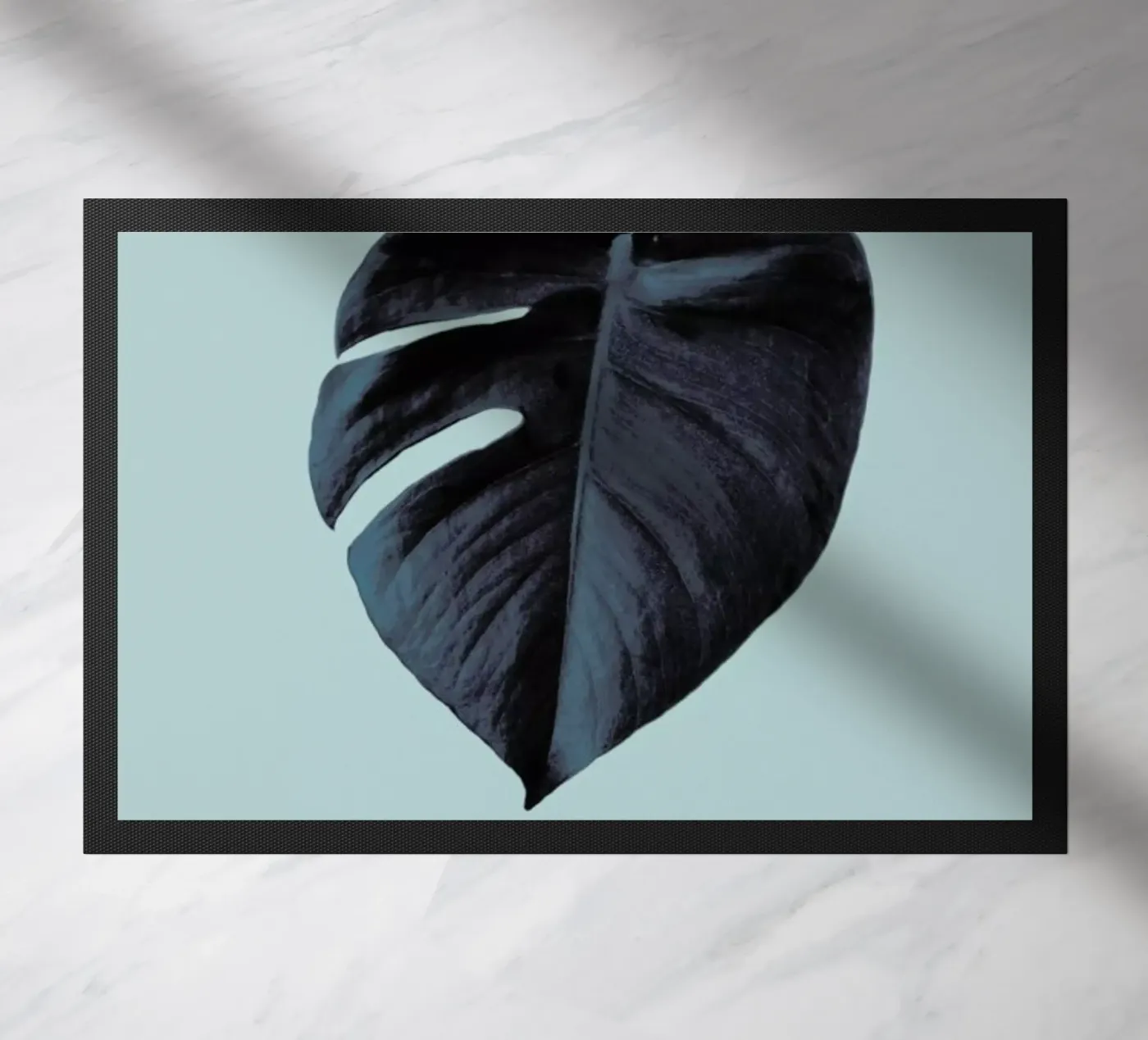 Monstera 01 doormat by Froilein Juno