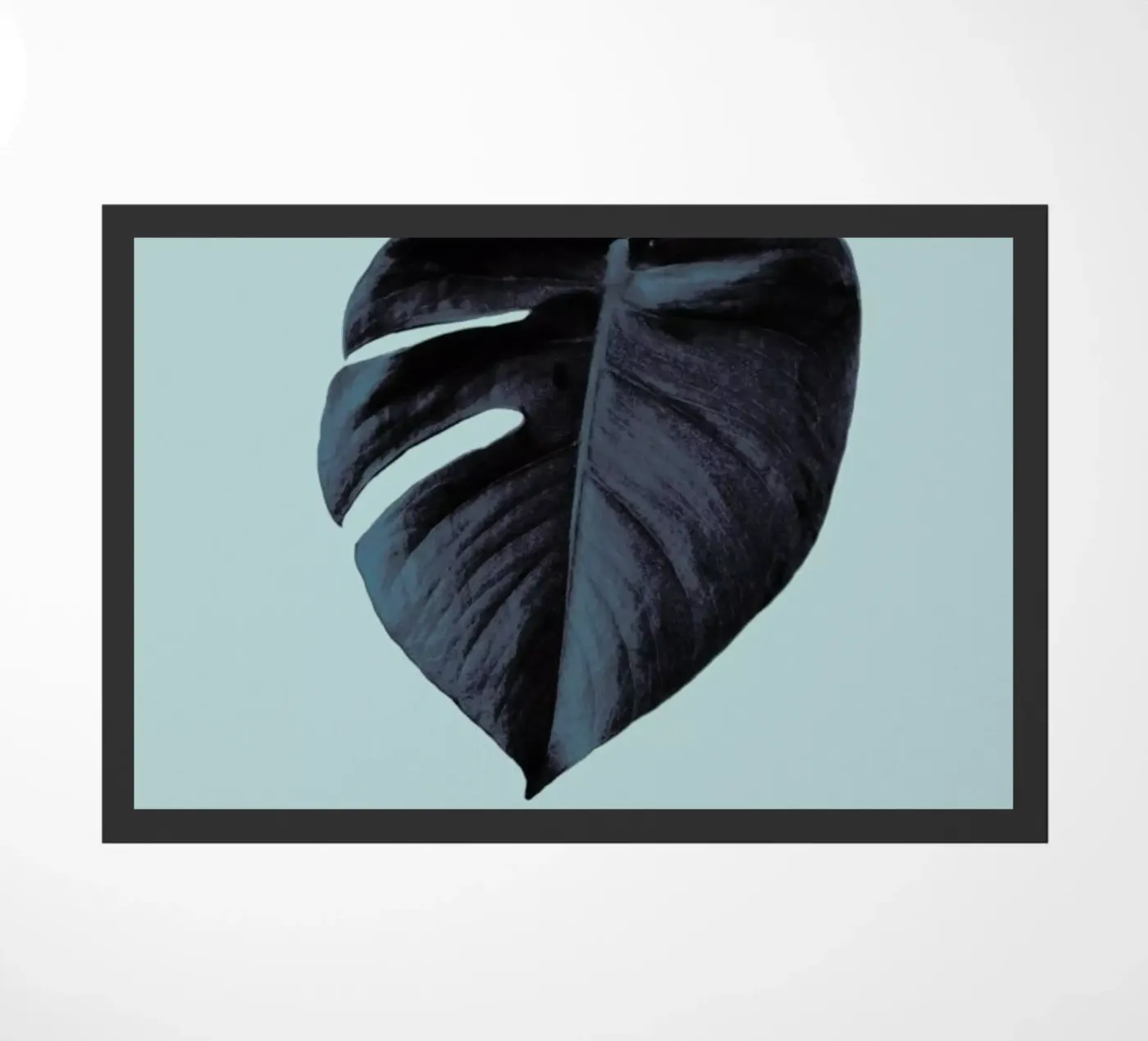 Monstera 01 doormat by Froilein Juno