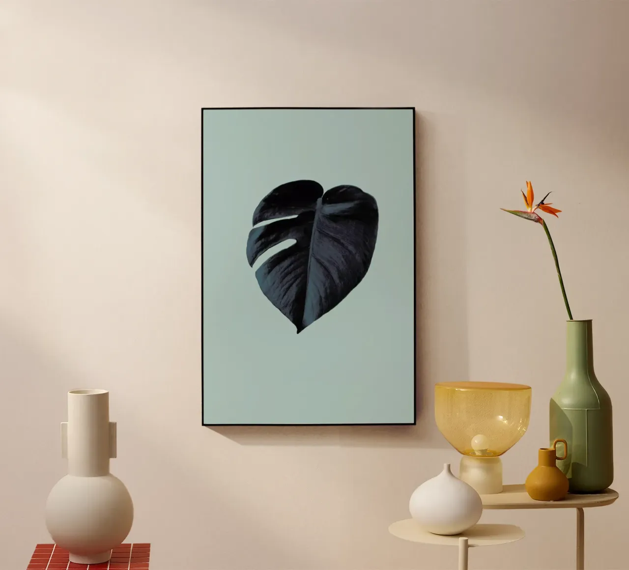 Monstera 01 plexiglass da Froilein Juno