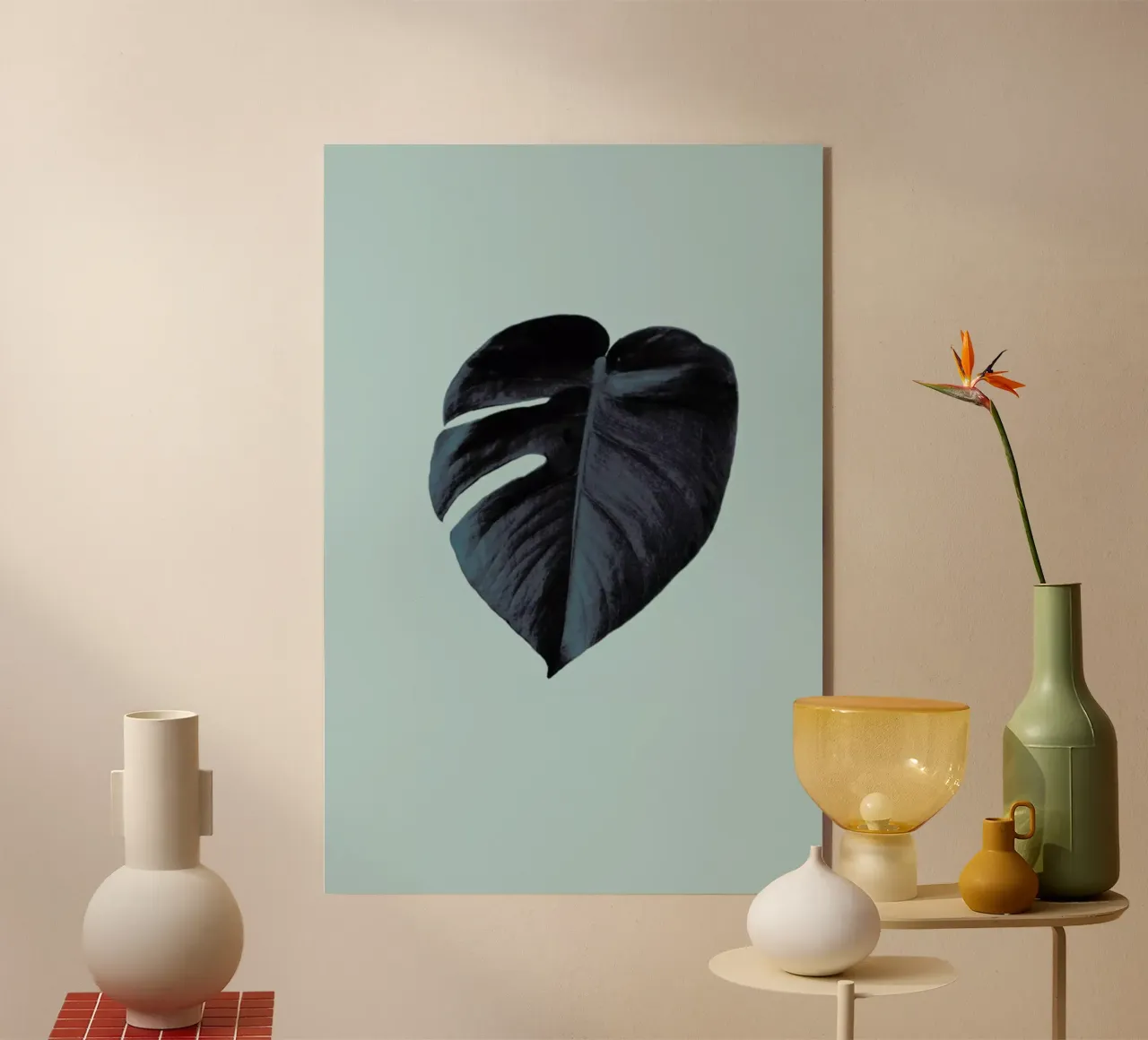 Monstera 01 plexiglass da Froilein Juno