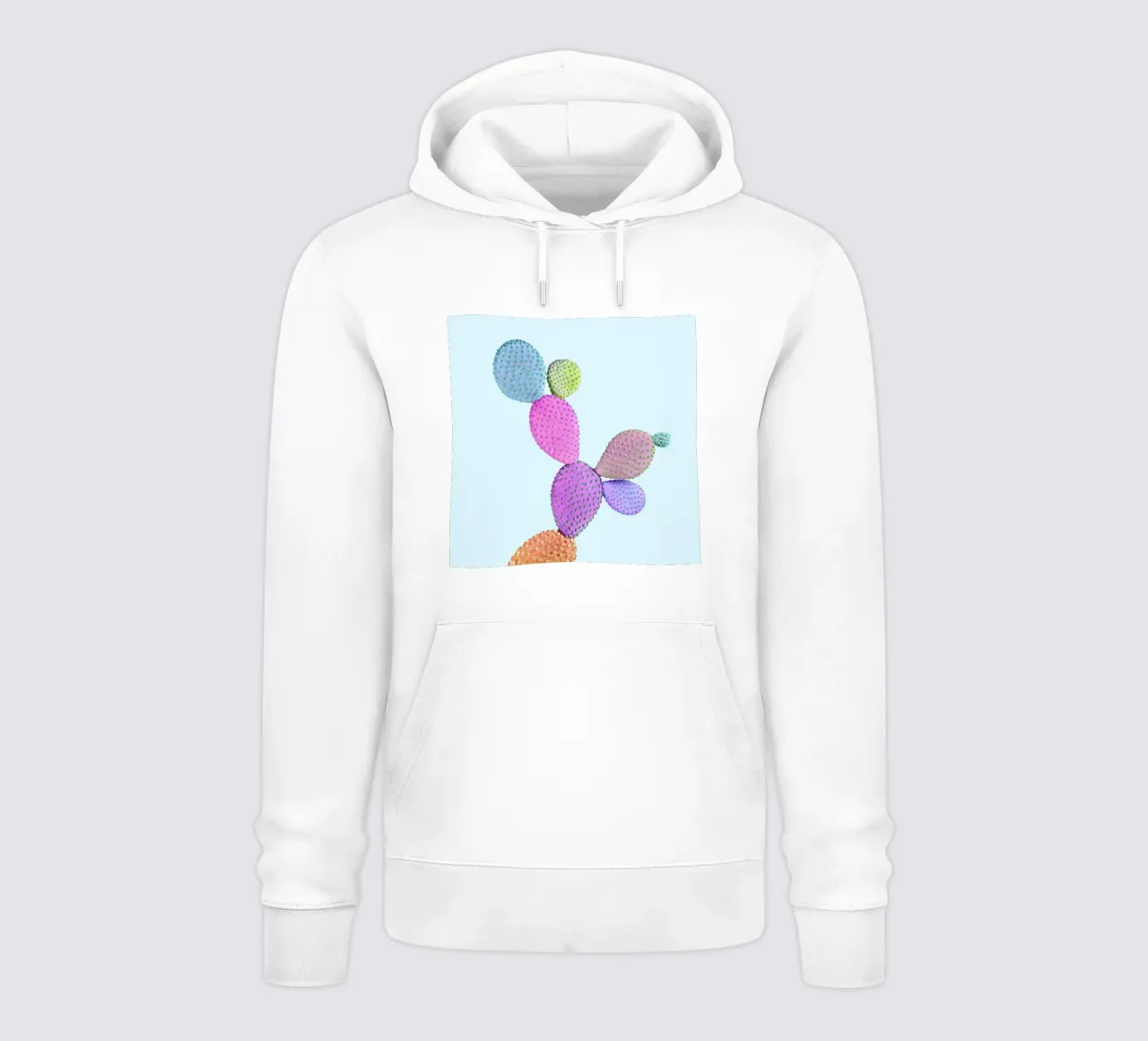 Color Cactus felpa con cappuccio da Paul Fuentes Design