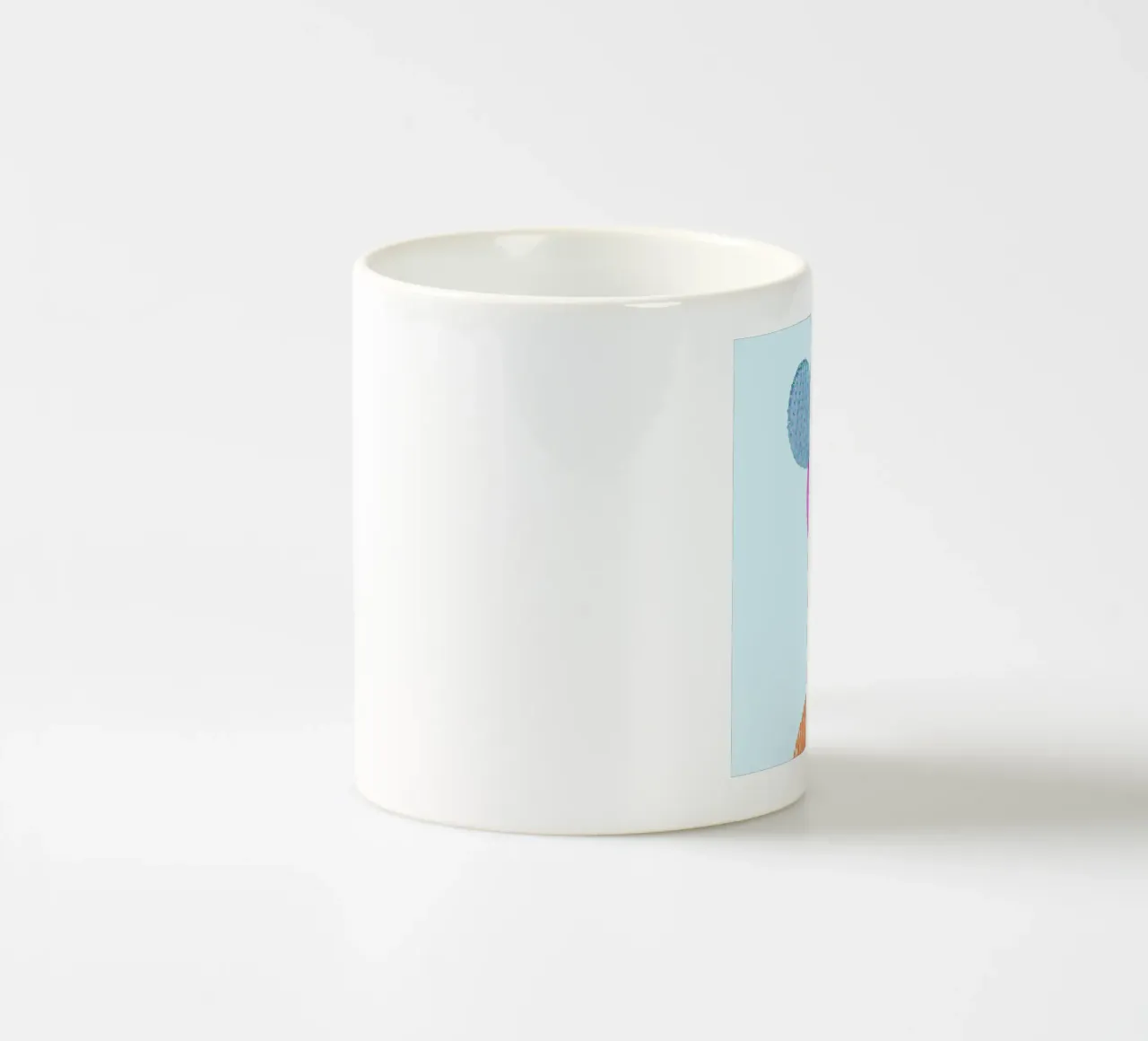 Color Cactus tazza in ceramica da Paul Fuentes Design