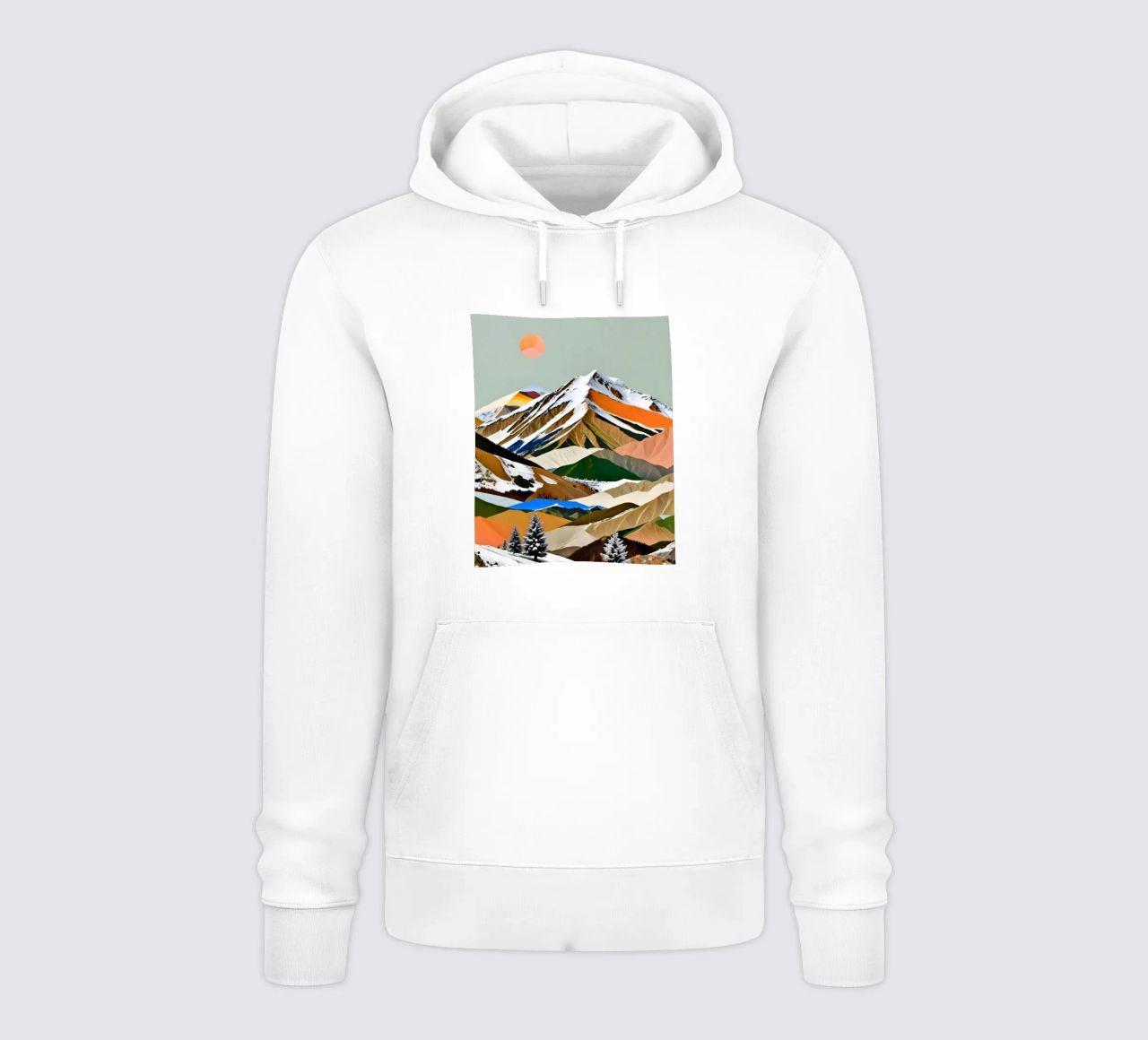 Sussurri della vetta felpa con cappuccio da 83oranges