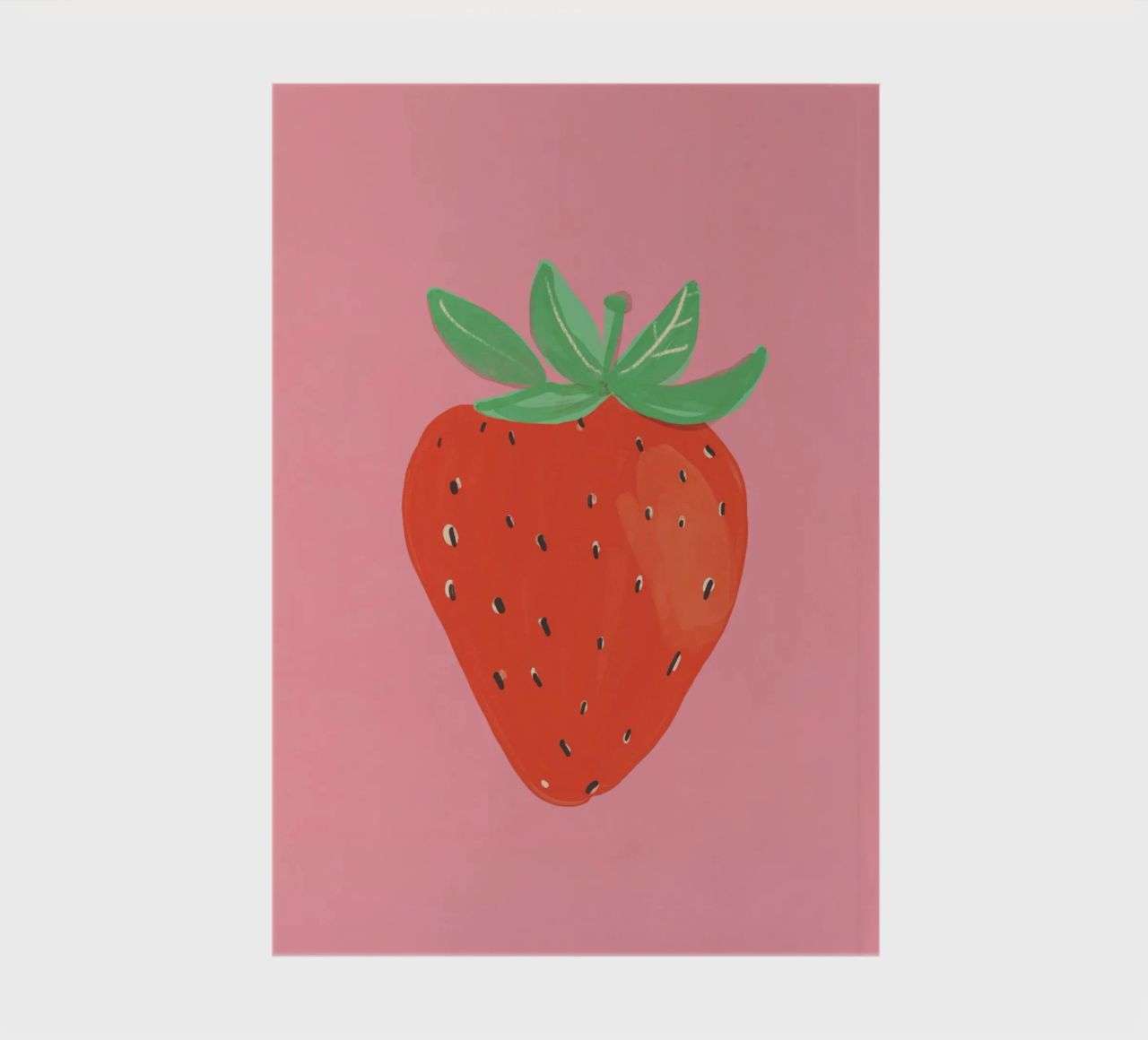 Strawberry notebook by GigiRosado