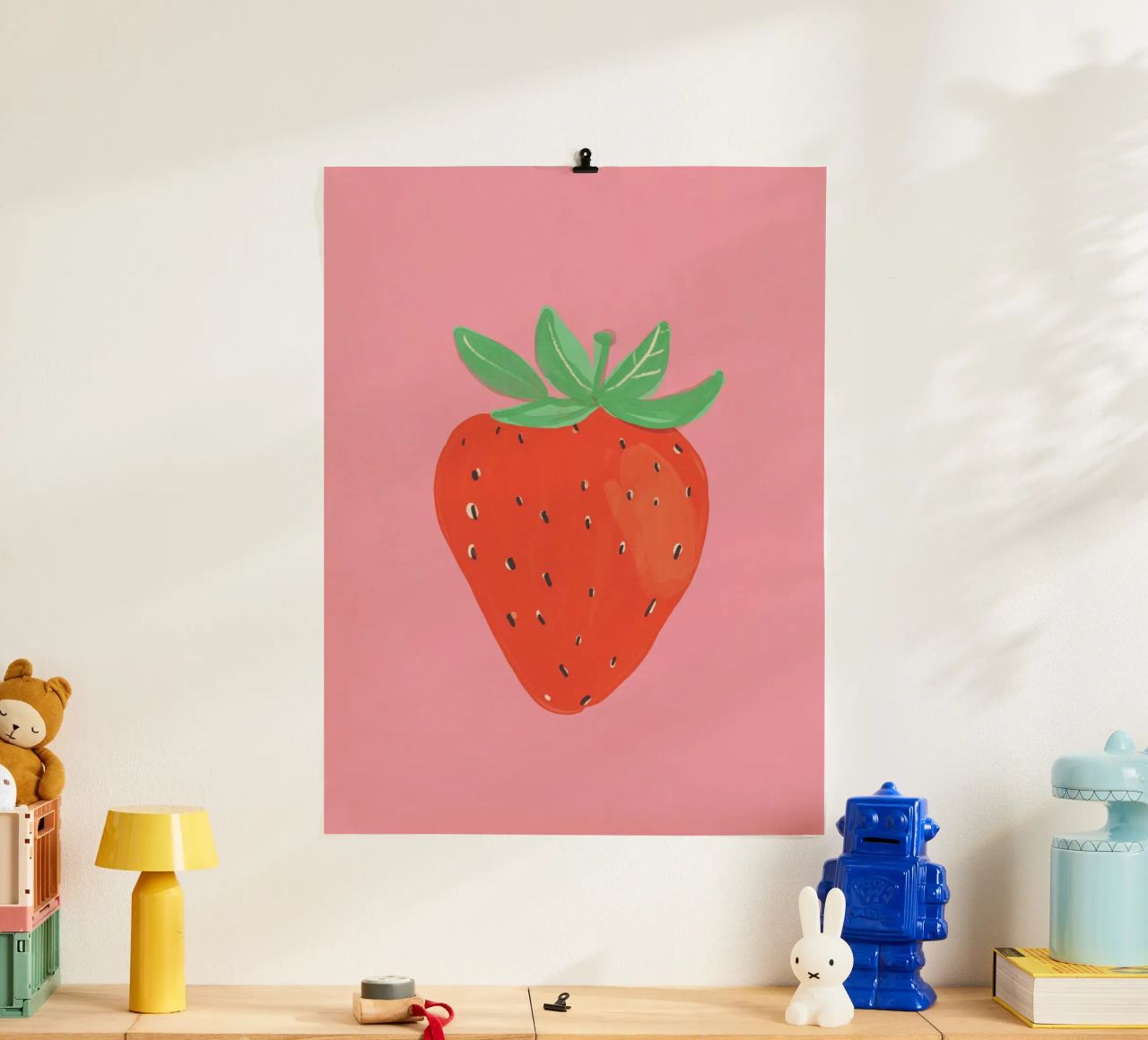 Strawberry poster by GigiRosado