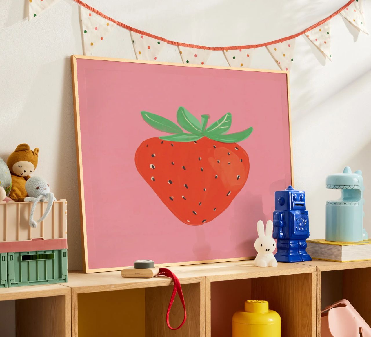Strawberry poster by GigiRosado