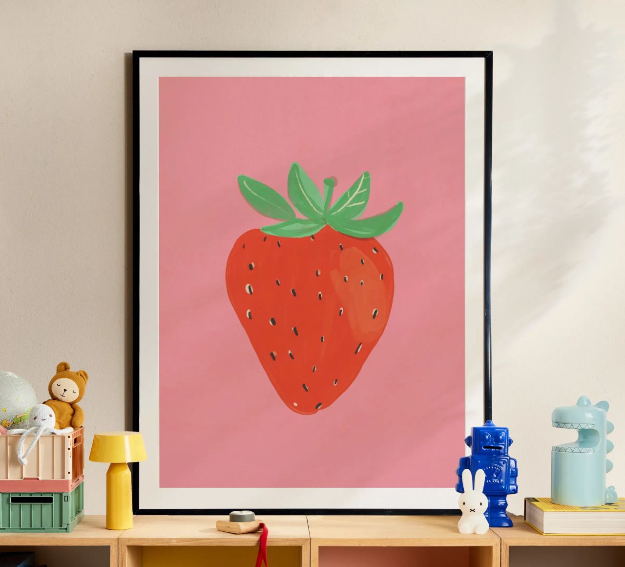 Strawberry poster by GigiRosado
