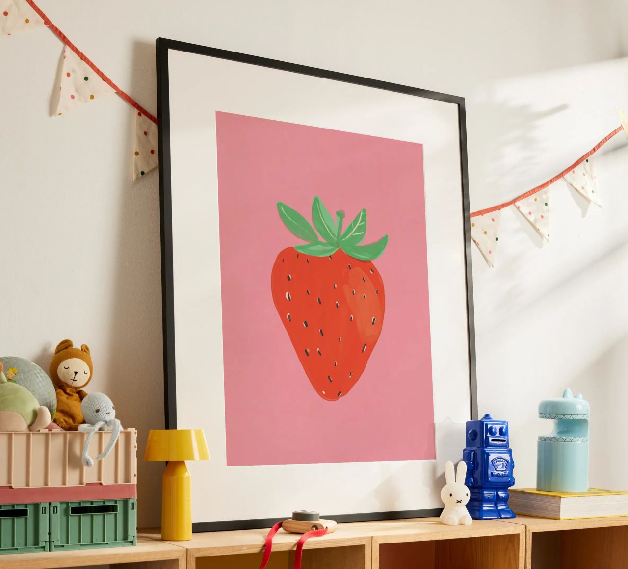 Strawberry poster by GigiRosado
