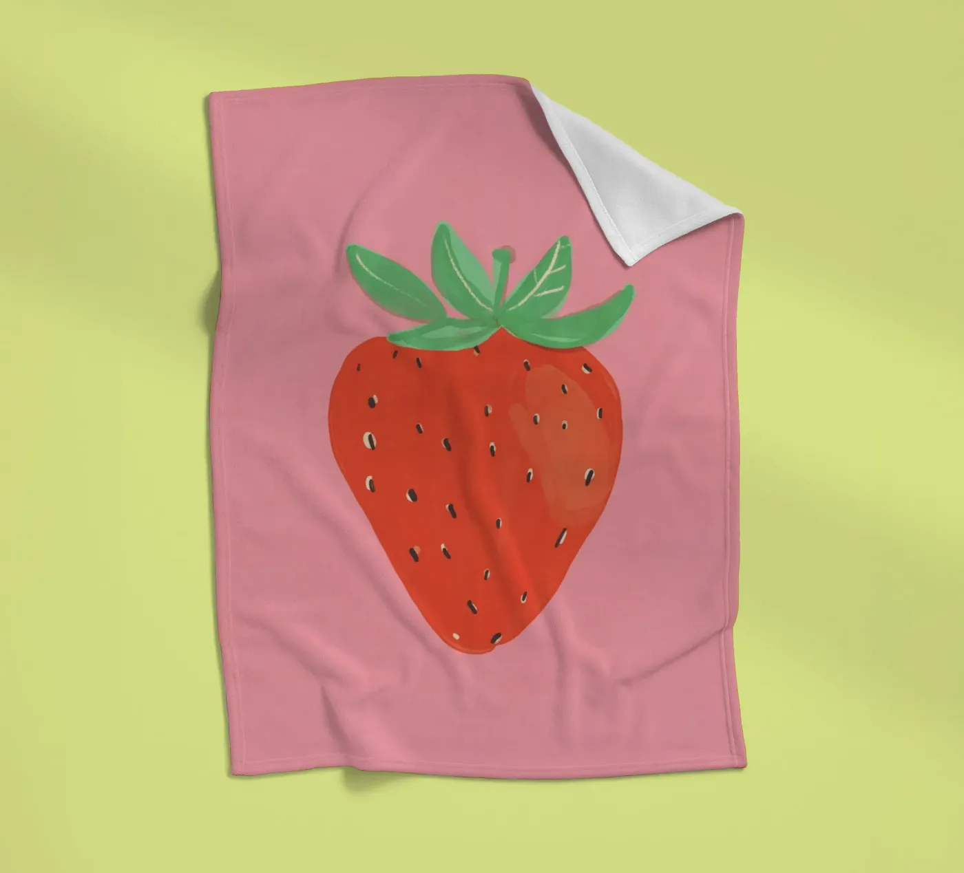 Strawberry Fleecedecke von GigiRosado