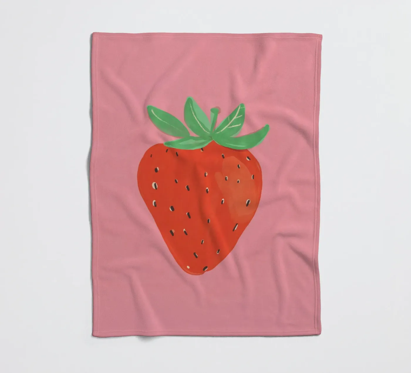 Strawberry Fleecedecke von GigiRosado