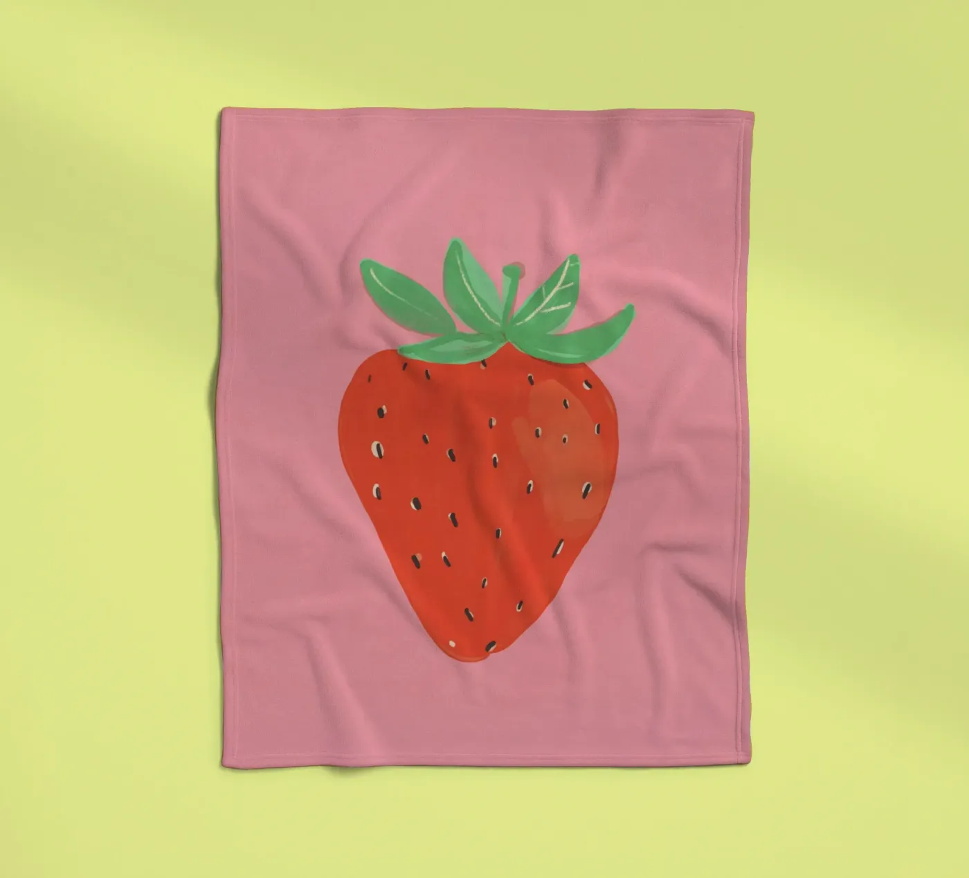 Strawberry Fleecedecke von GigiRosado