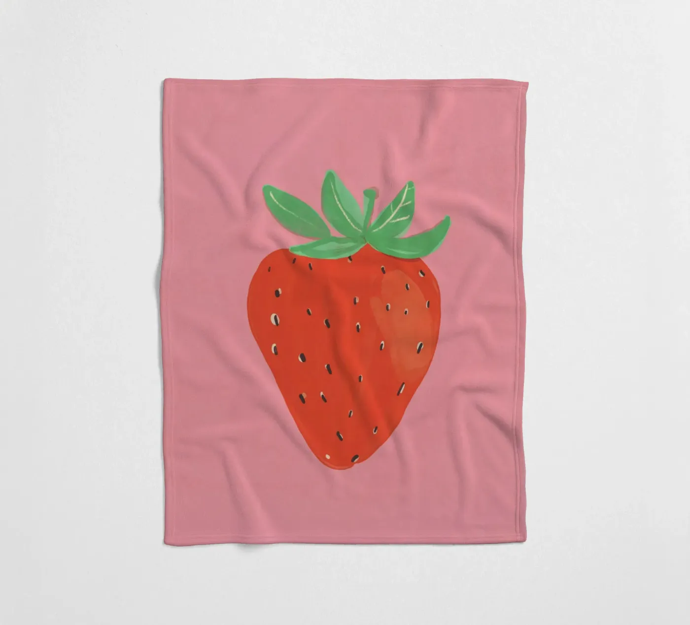 Strawberry Fleecedecke von GigiRosado