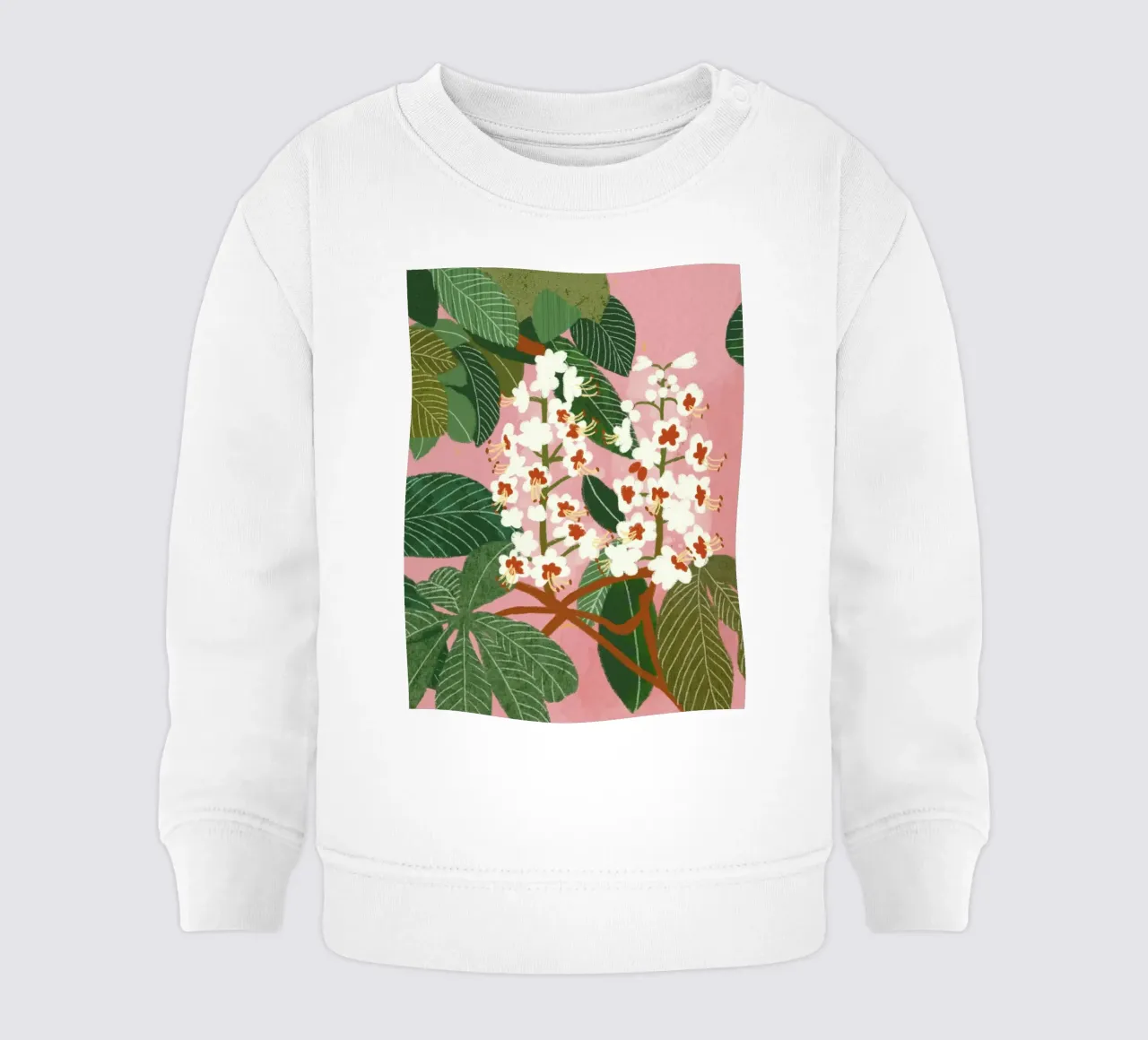 Chestnut blossom felpa neonato da GigiRosado