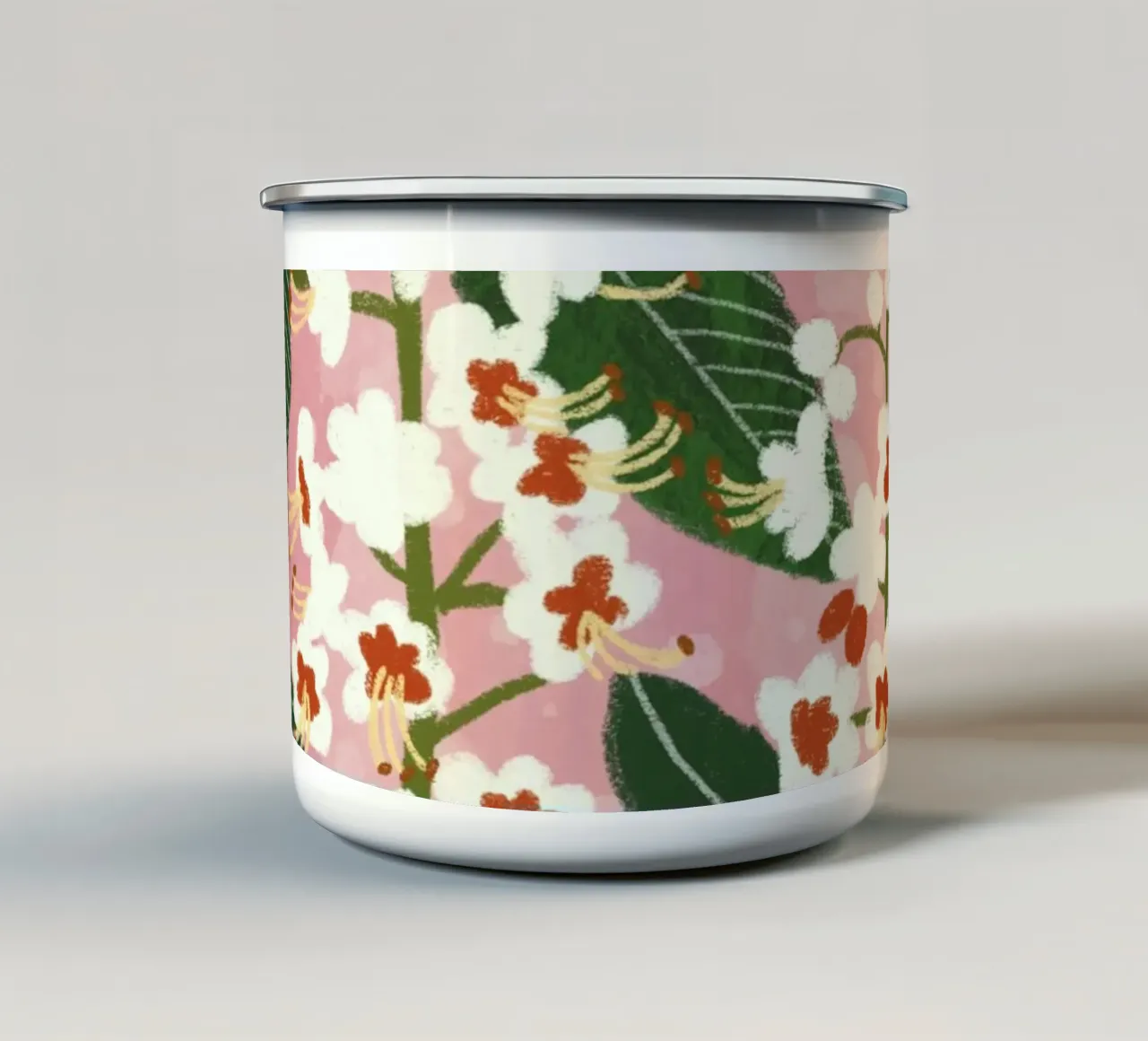 Chestnut blossom tazza in smalto da GigiRosado