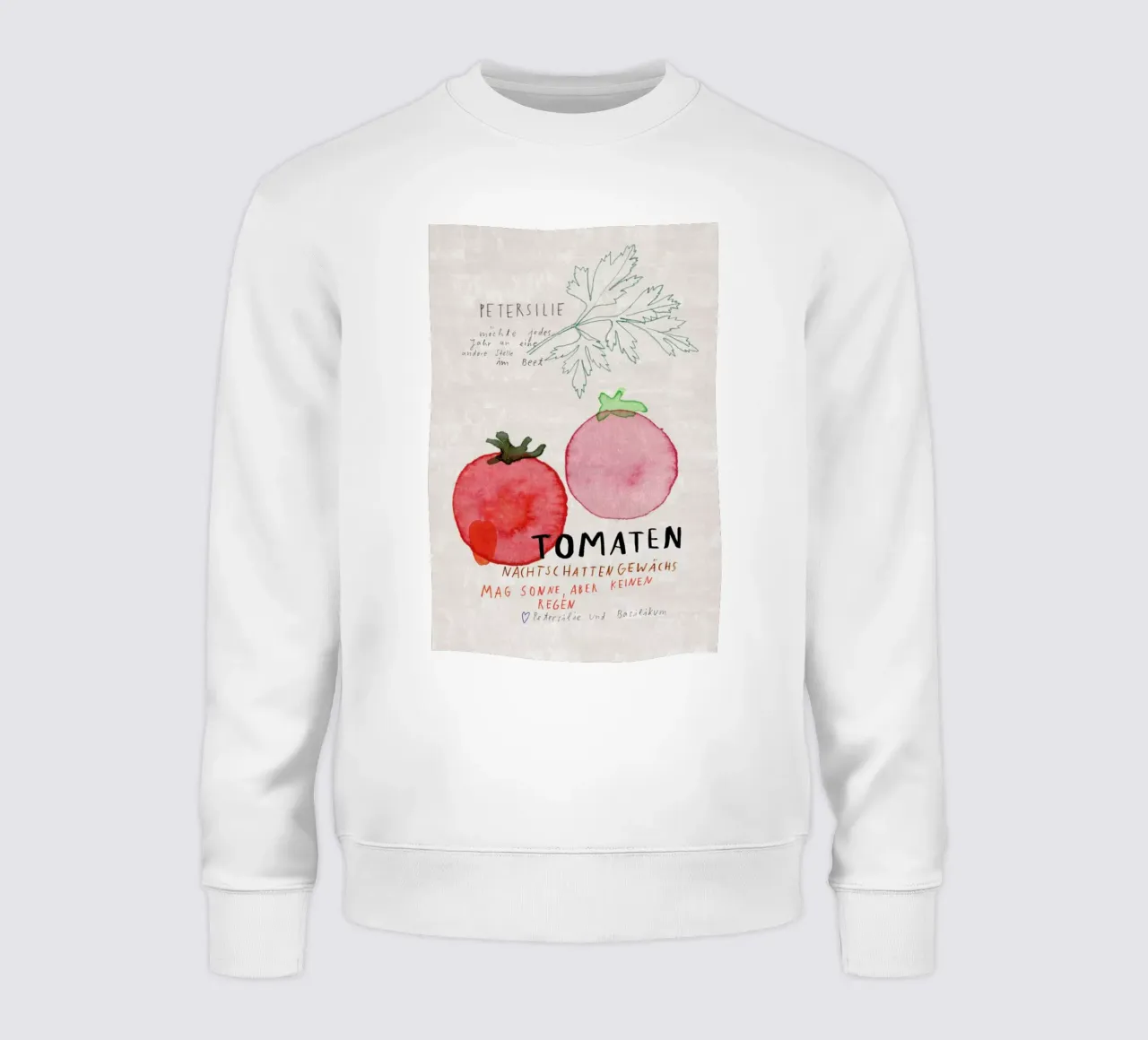 Tomate sweatshirt by Rinah Lang