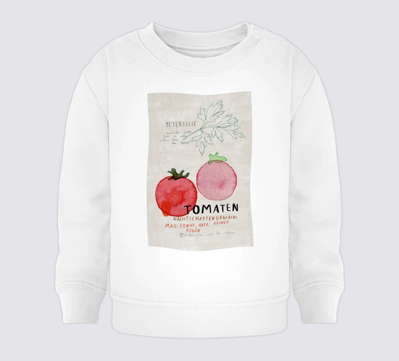 Tomate felpa neonato da Rinah Lang