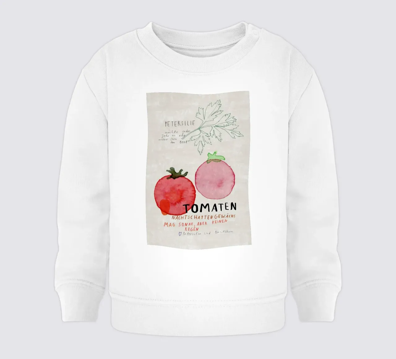 Tomate sudadera de bebé de Rinah Lang