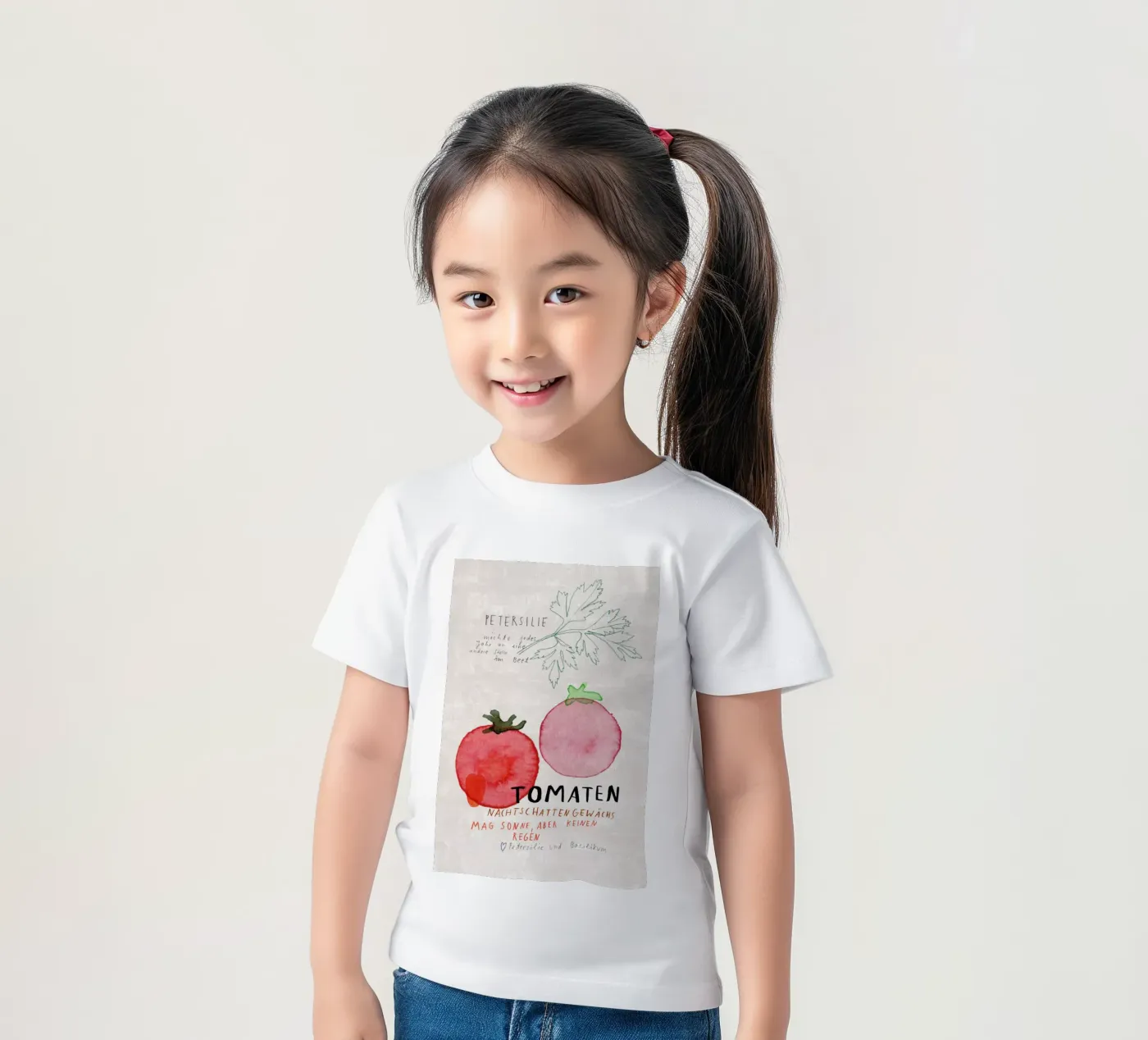 Tomate t-shirt bambini da Rinah Lang