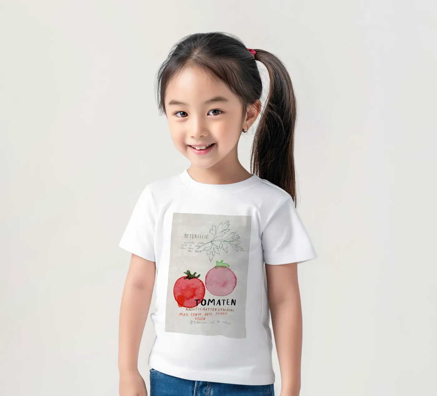 Tomate t-shirt bambini da Rinah Lang