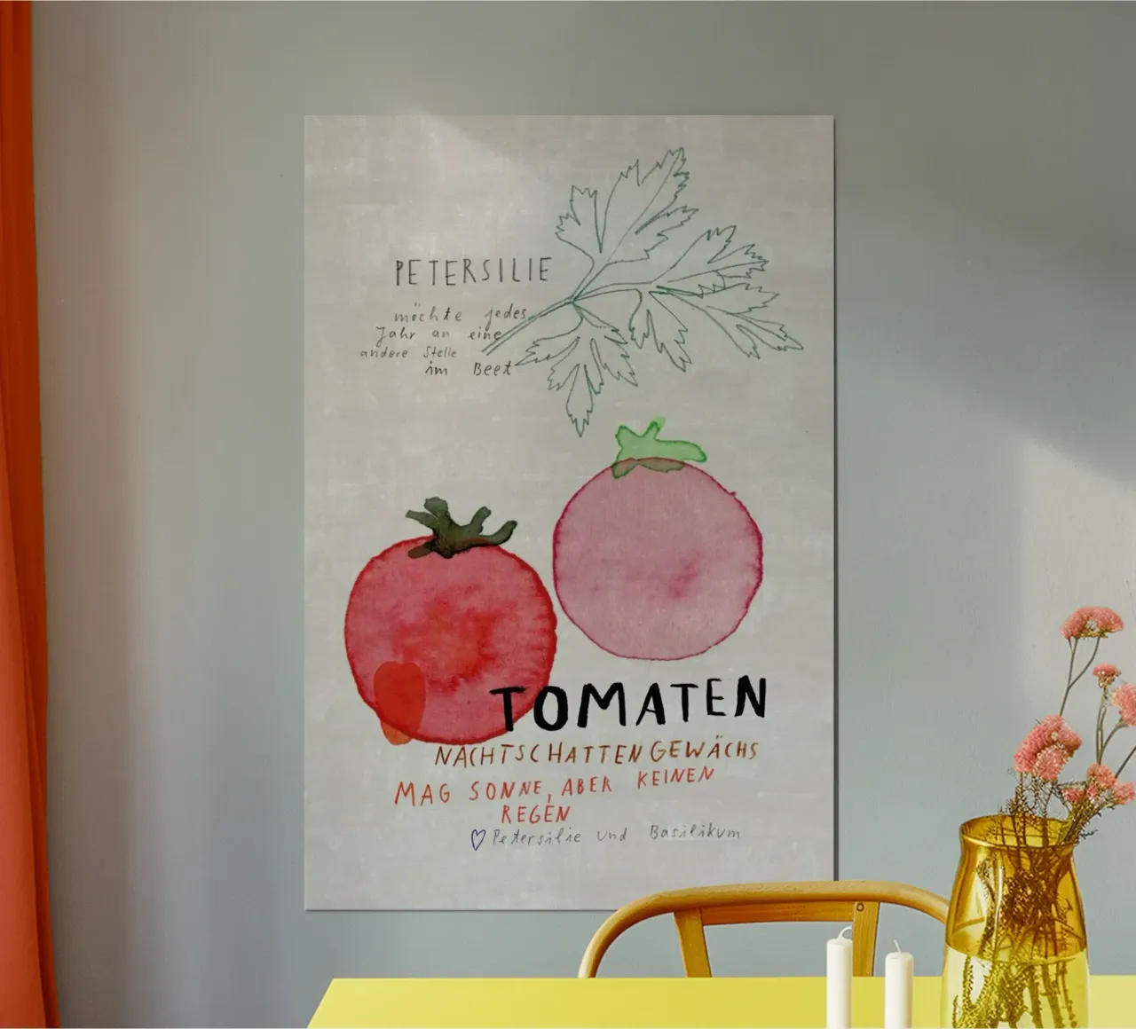 Tomate poster by Rinah Lang