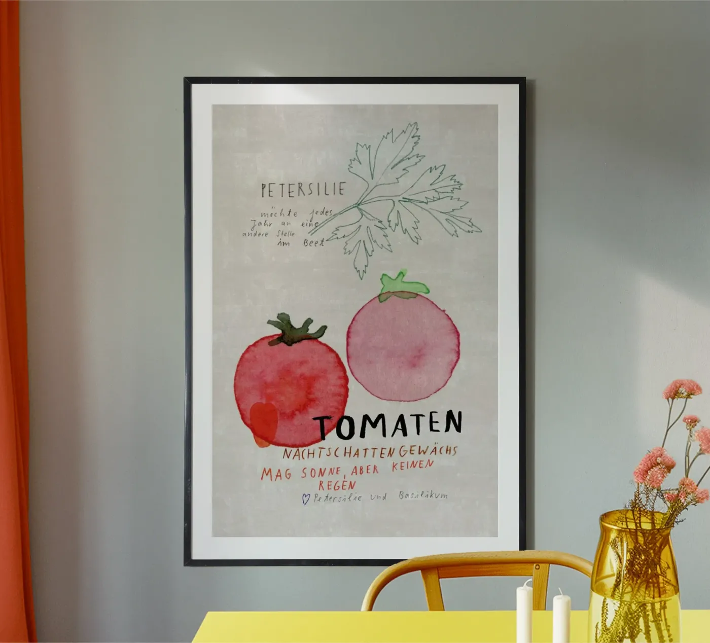 Tomate poster van Rinah Lang