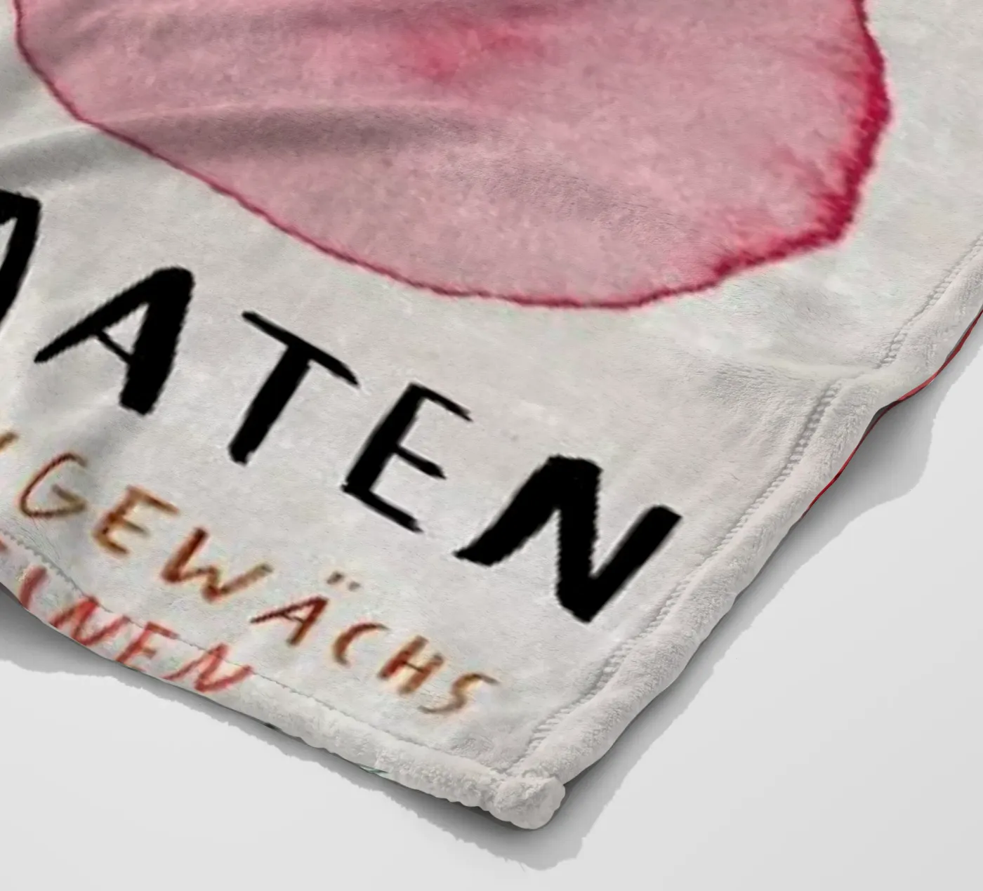 Tomate fleecedeken van Rinah Lang