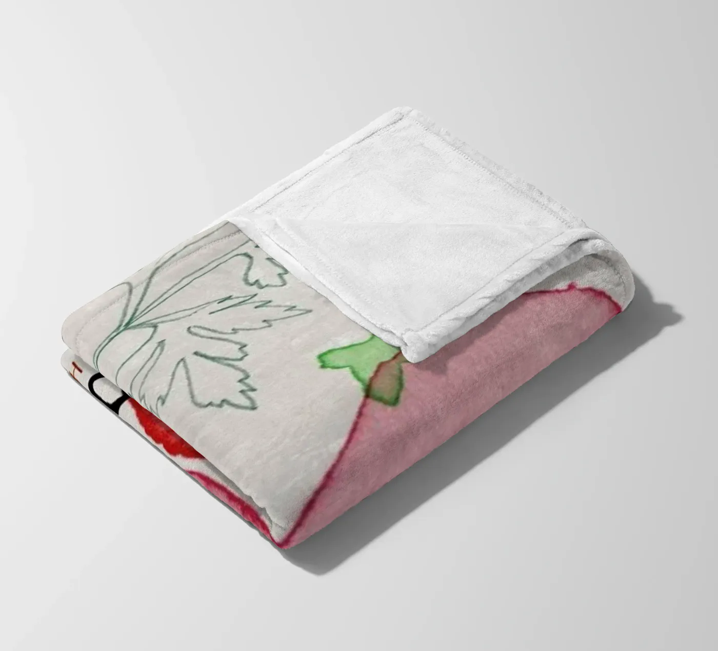 Tomate fleecedeken van Rinah Lang