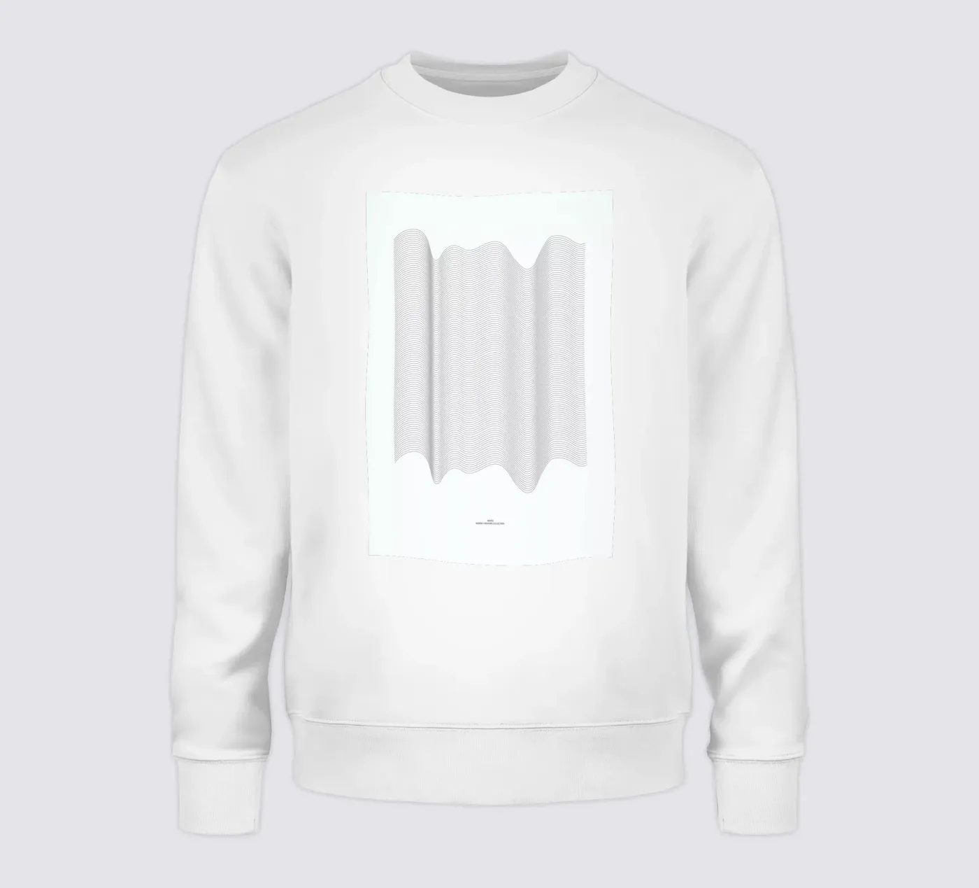 Waves sweatshirt by Nordic Creators