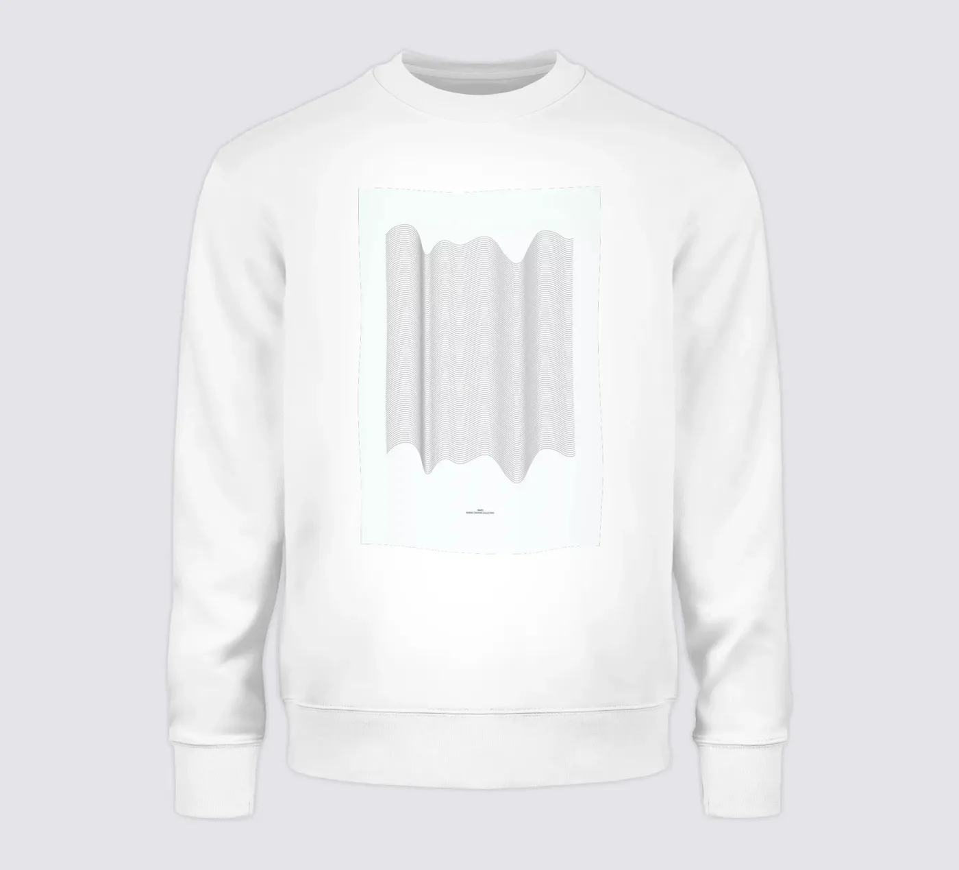 Waves sweatshirt by Nordic Creators