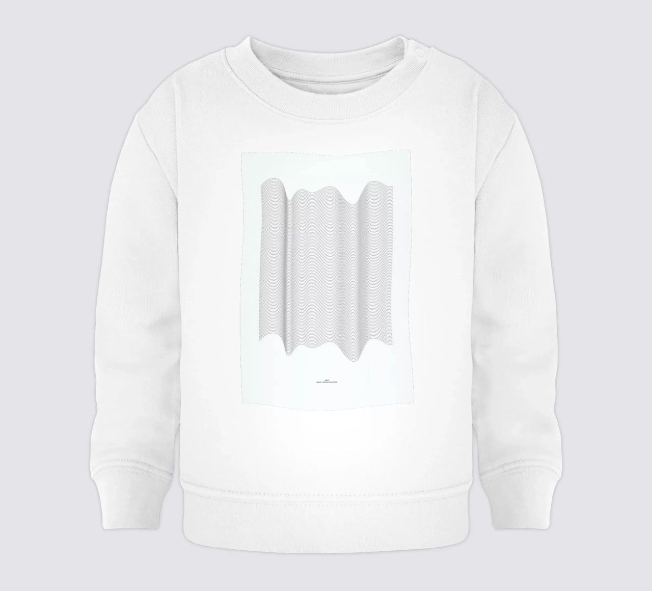 Waves felpa neonato da Nordic Creators
