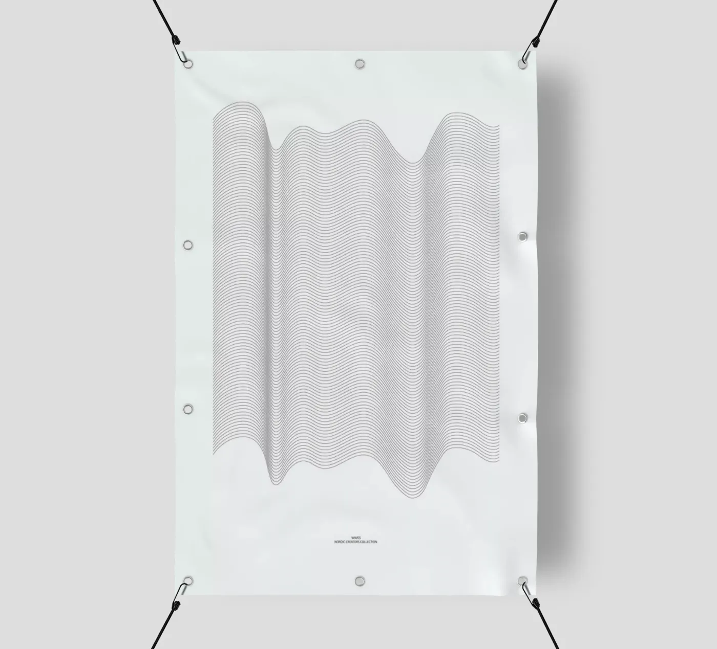 Waves telo in pvc da Nordic Creators