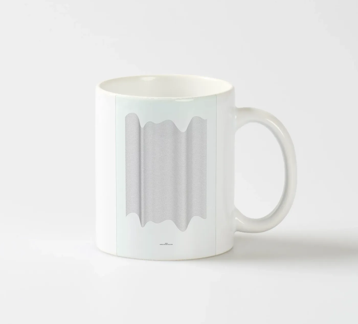 Waves ceramic mug by Nordic Creators