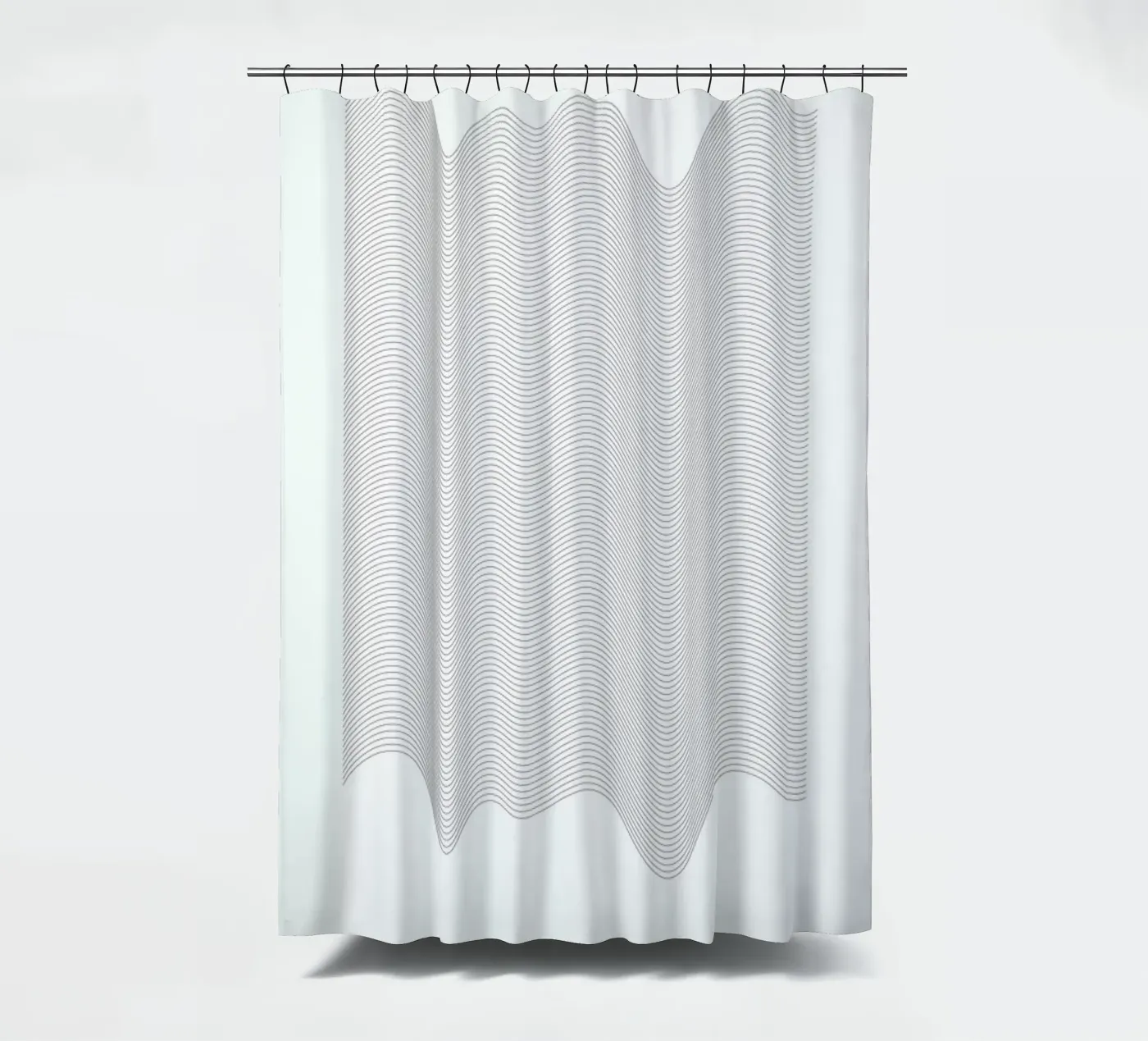 Waves Duschvorhang von Nordic Creators