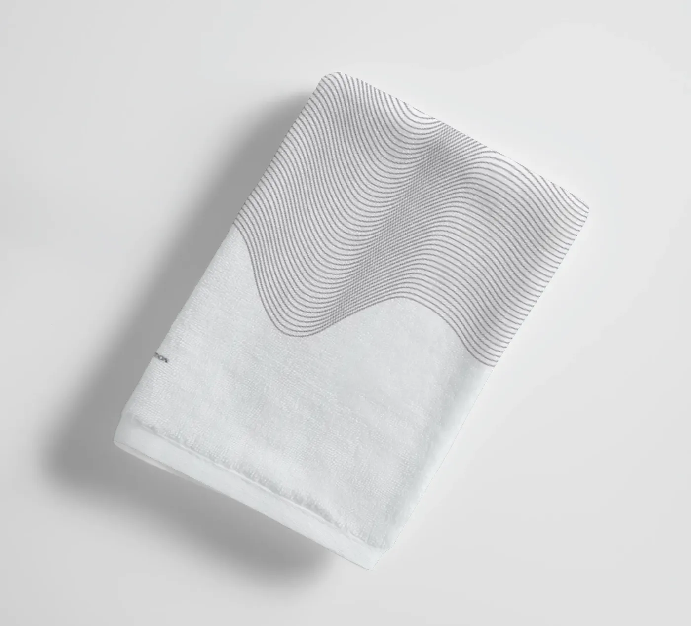 Waves badhanddoek van Nordic Creators