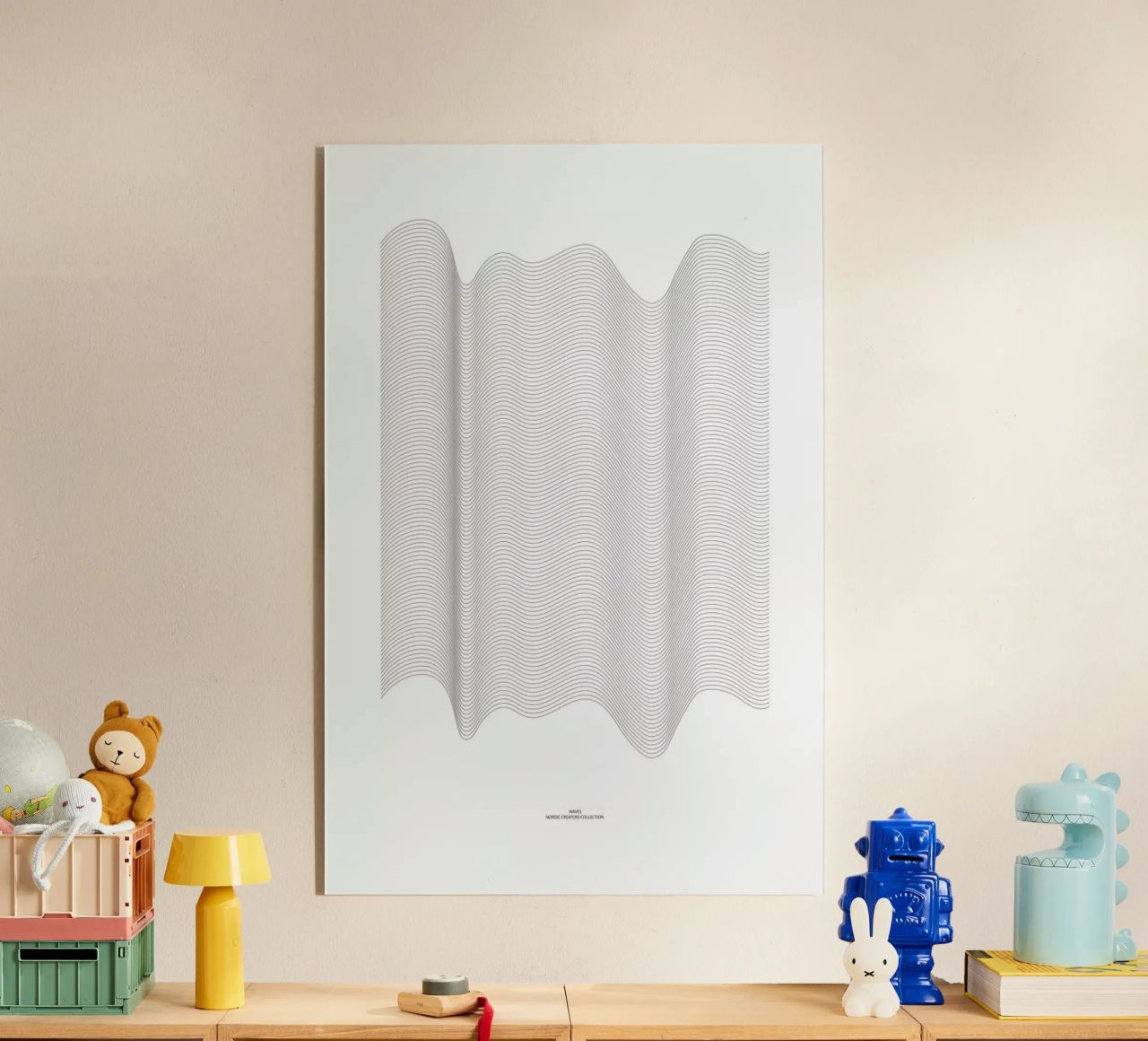 Waves plexiglass da Nordic Creators