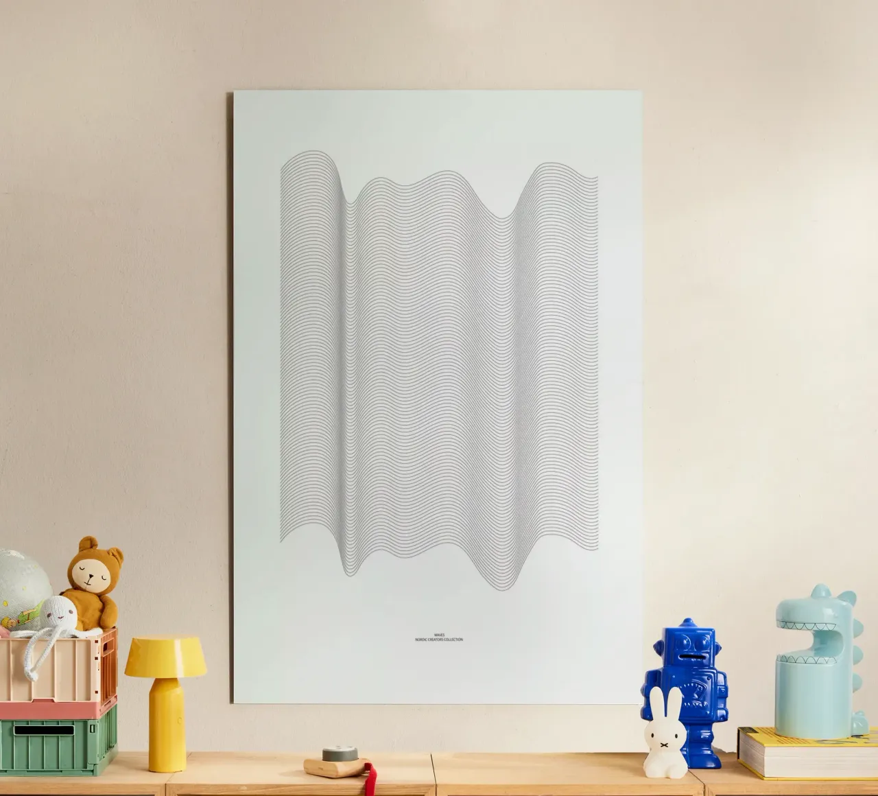 Waves forex plate by Nordic Creators