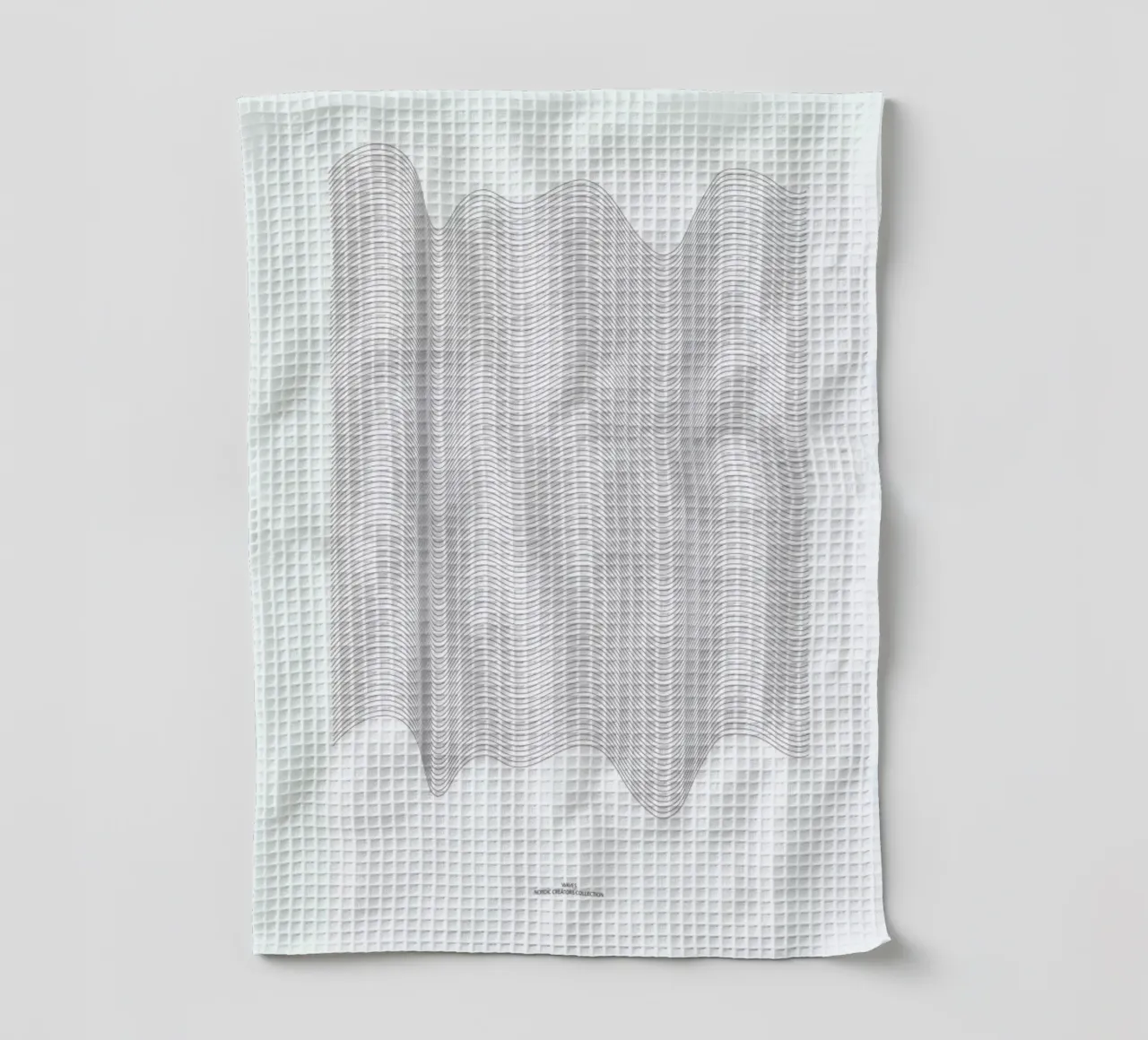 Waves Geschirrtuch von Nordic Creators