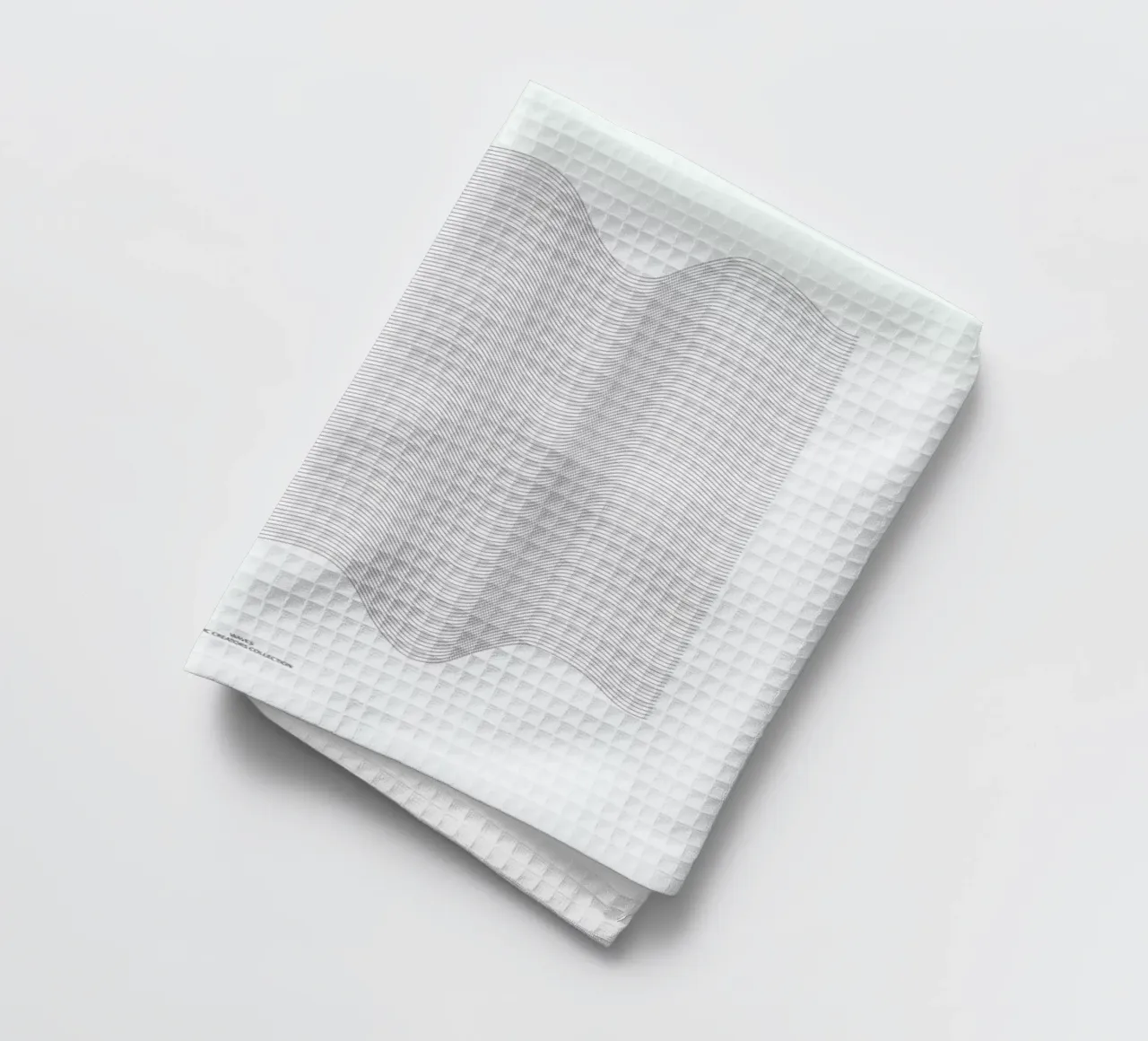 Waves Geschirrtuch von Nordic Creators