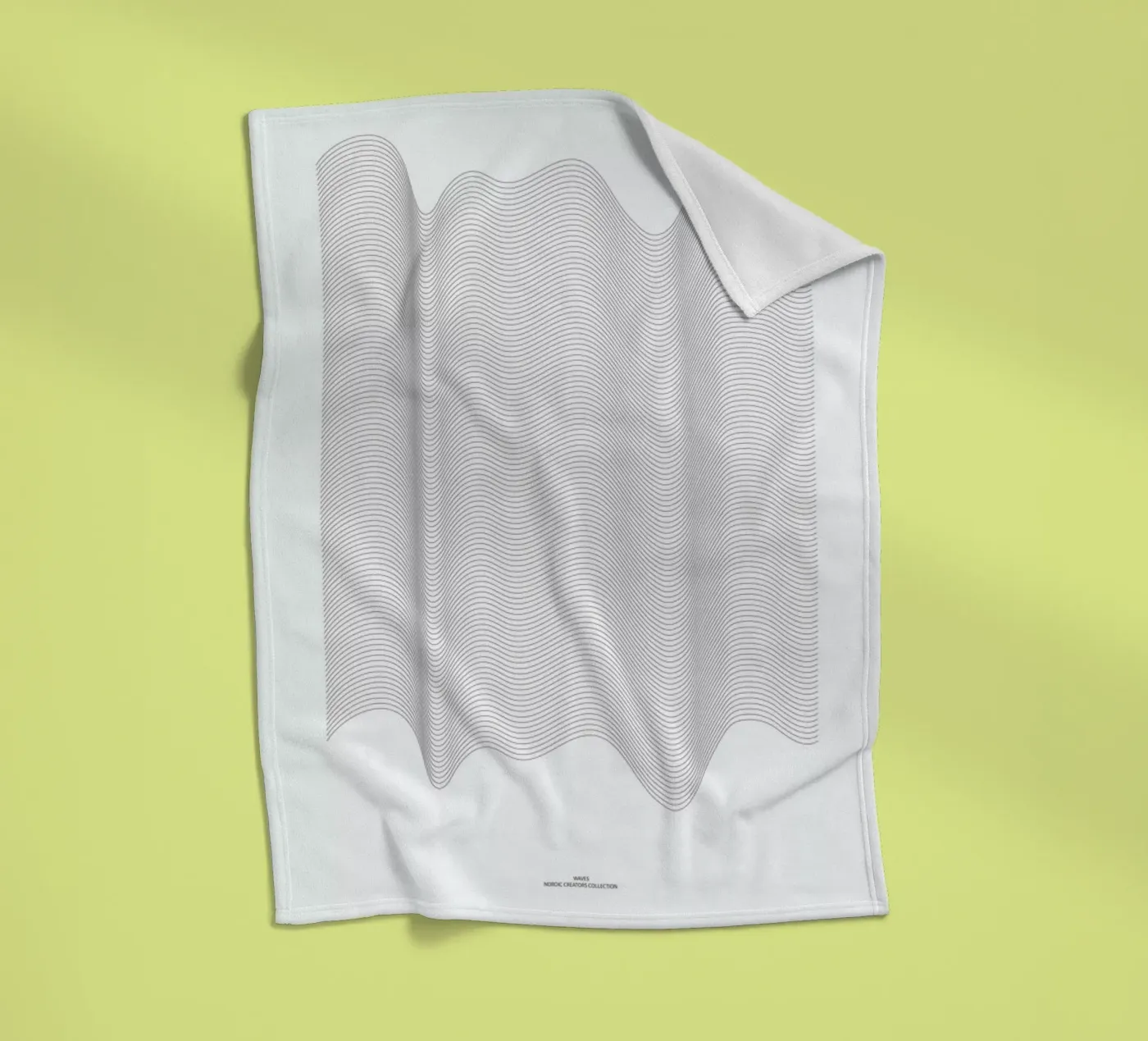 Waves plaid polaire de Nordic Creators