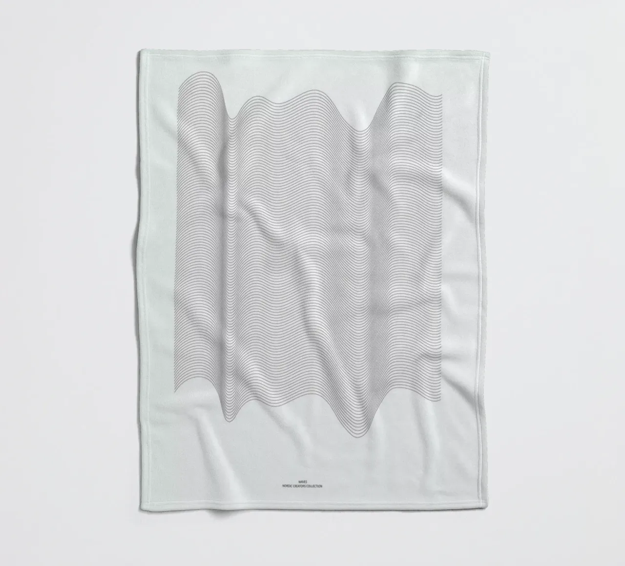 Waves fleecedeken van Nordic Creators