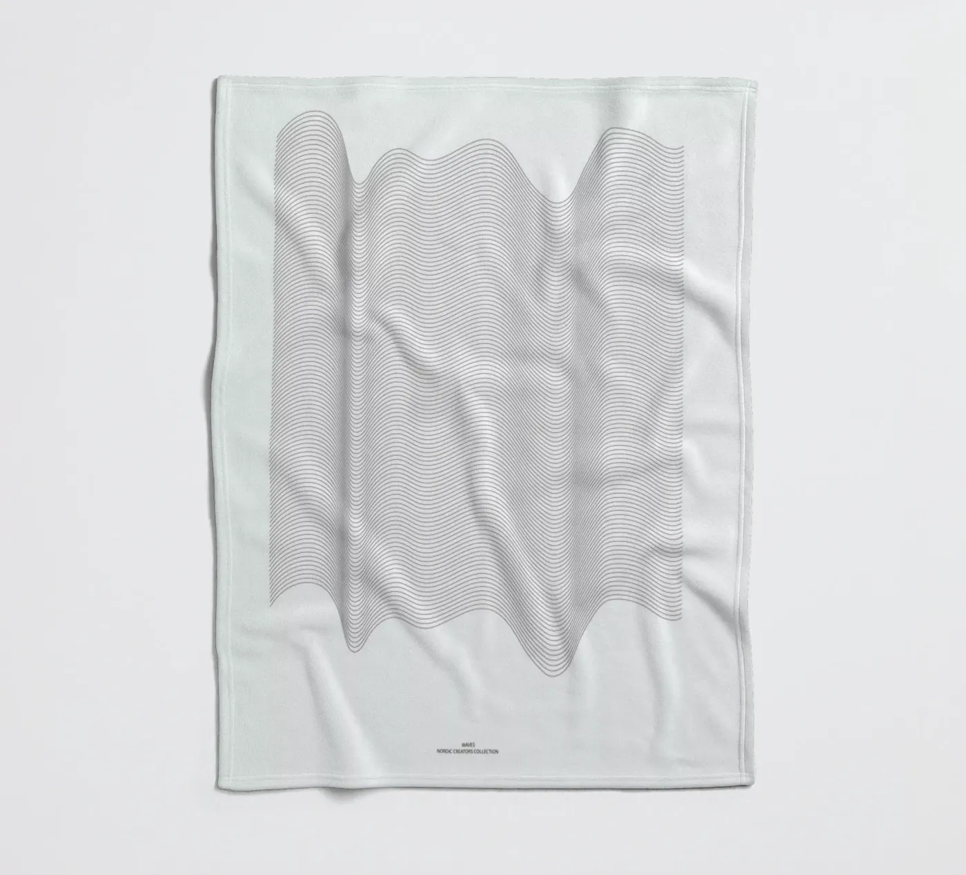 Waves plaid polaire de Nordic Creators