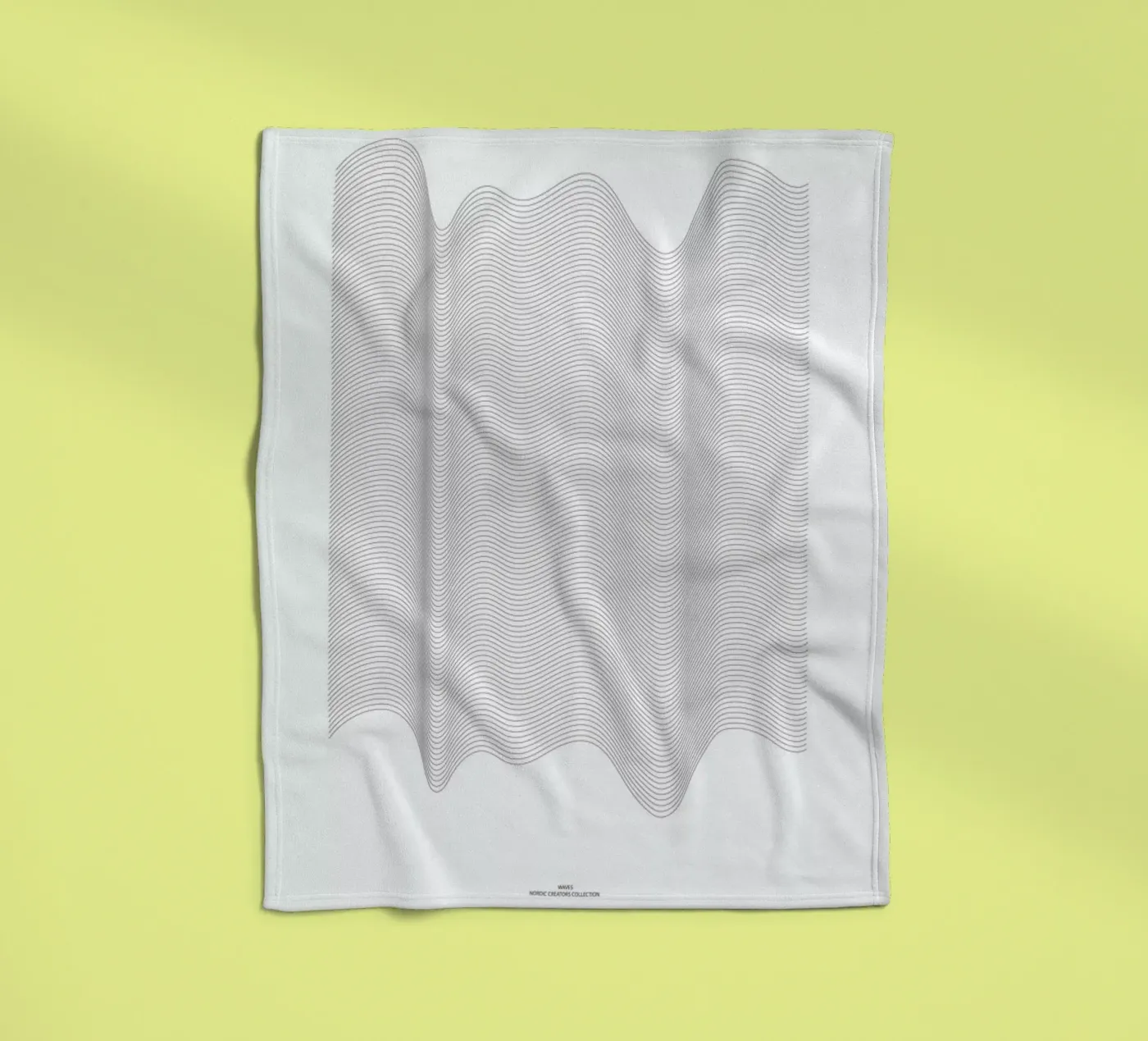 Waves plaid polaire de Nordic Creators