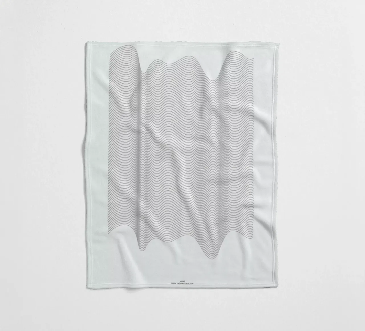 Waves fleecedeken van Nordic Creators